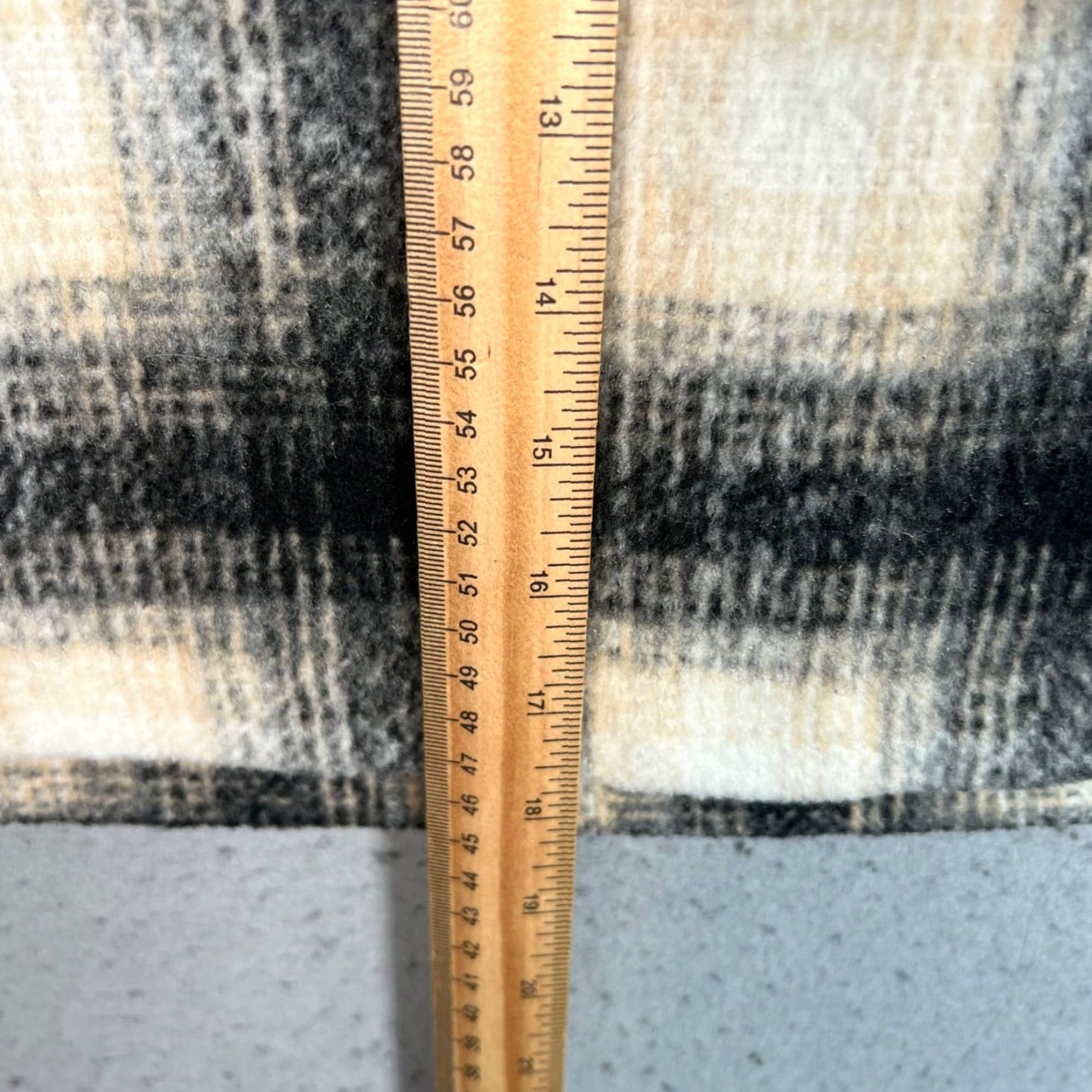 Vintage VINTAGE Potter's Pot Plaid Mini Skirt WITH Back Zip Size M Black Womens Short Skirt (Broken) Potters Pot Size 32" / US 10 / IT 46 - 6 Thumbnail