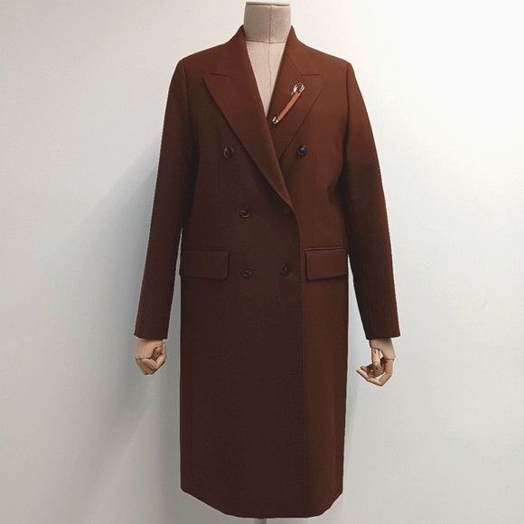 Lafayette 148 Lafayette148 Chesterfield Copper Dust Double Breasted Coat Size S / US 4 / IT 40 - 1 Thumbnail