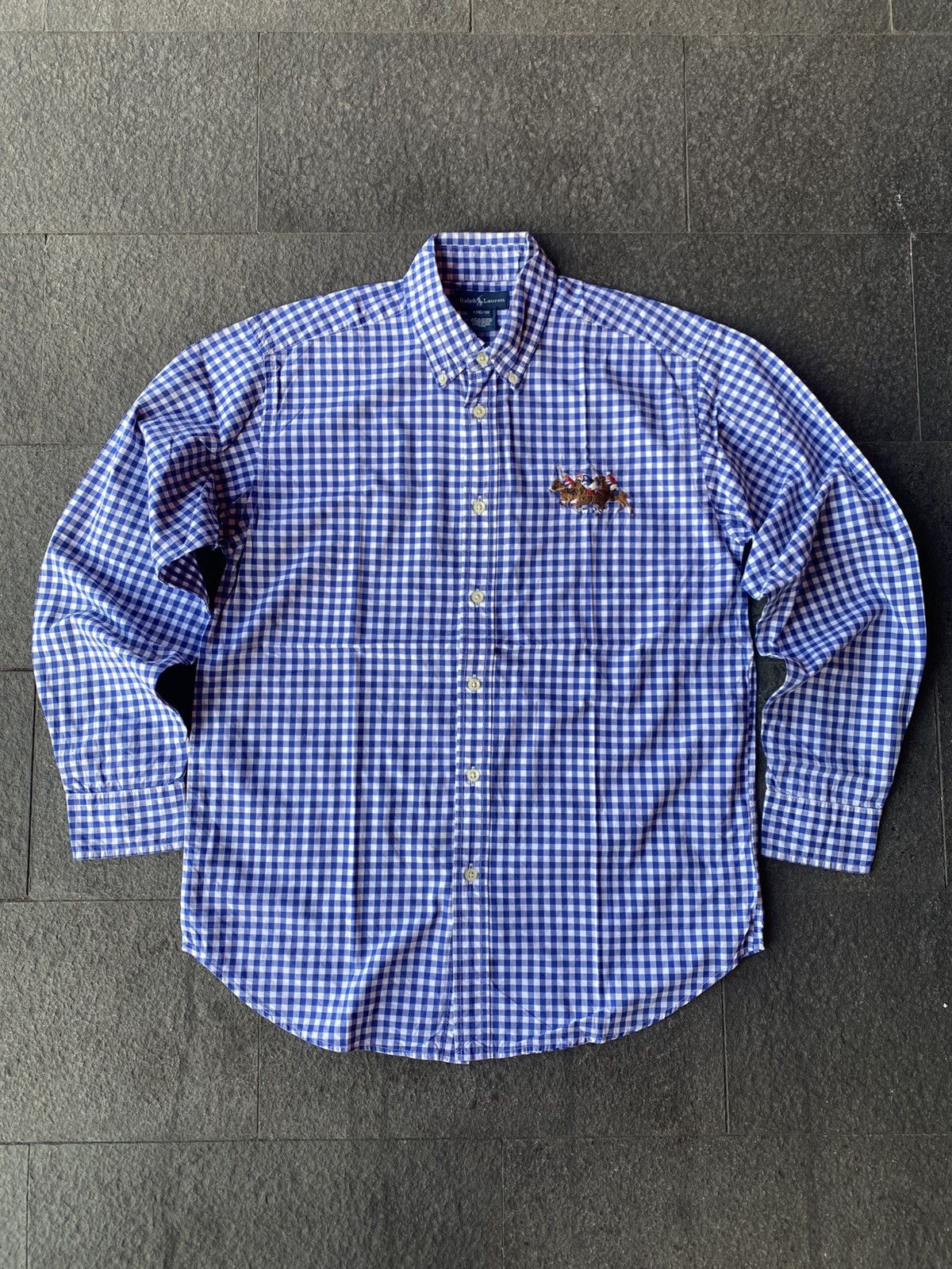 Ralph Lauren Ralph lauren riding horse embroidery plaid shirt Size US M / EU 48-50 / 2 - 8 Thumbnail