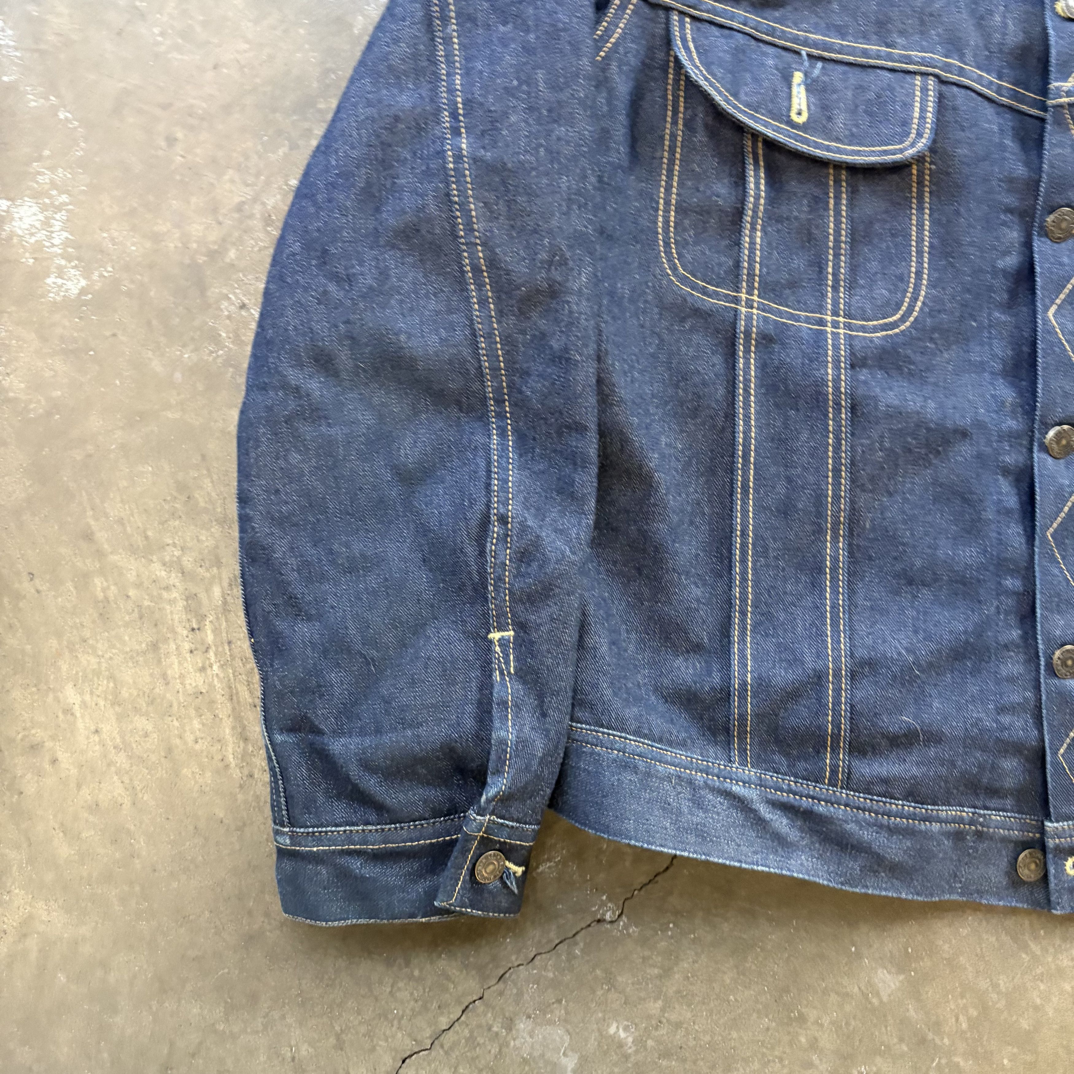 The Real McCoy's Vintage The Real McCoy's Blanket Lined Denim Jacket 44 Japan Size US S / EU 44-46 / 1 - 7 Thumbnail