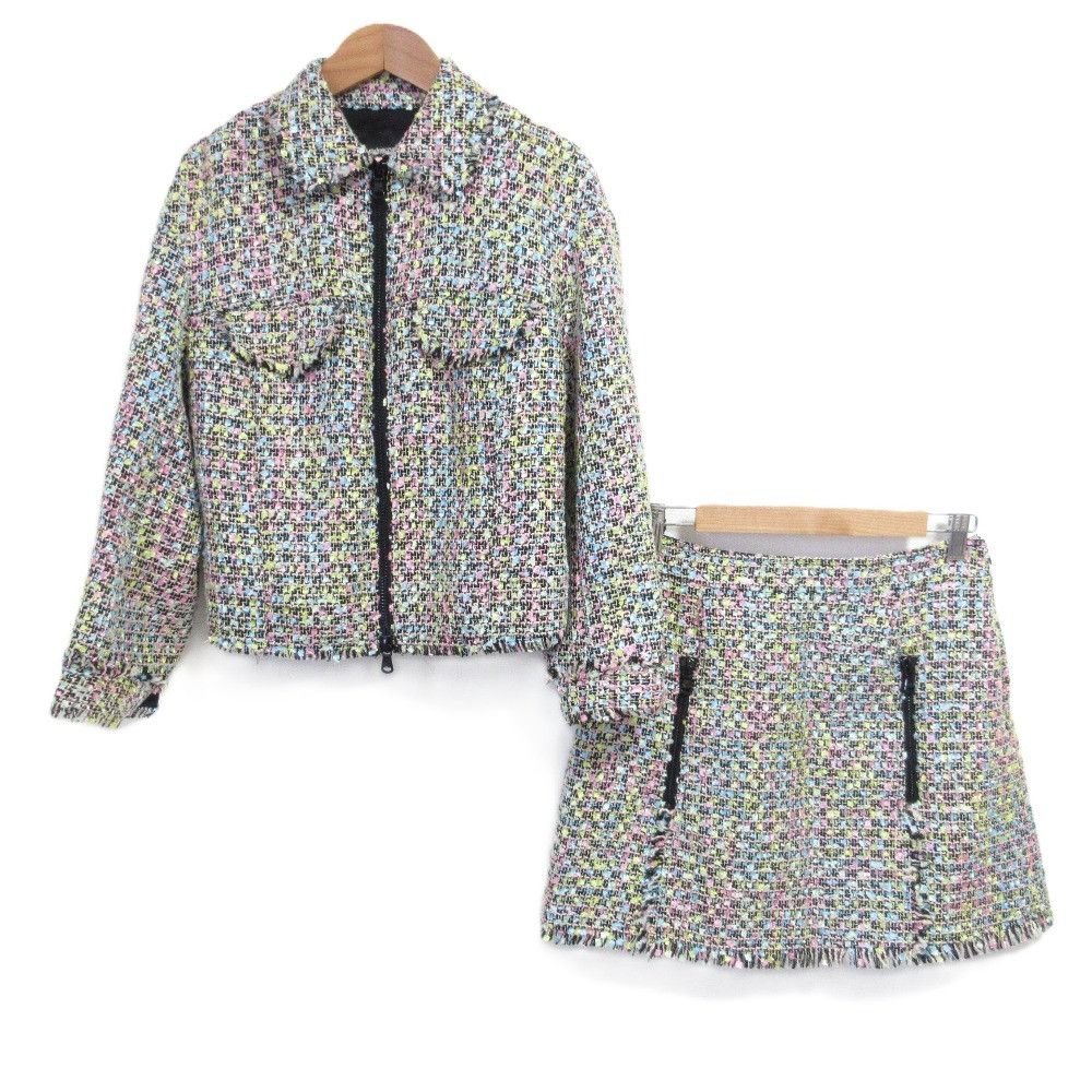Emporio Armani Emporio Armani Emporio Armani Tweed Setup Textile Suits DUTY FREE for USA Size ONE SIZE - 1 Thumbnail