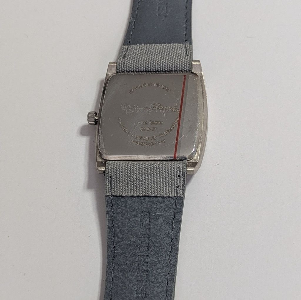 Disney Disney Mickey Mouse Watch Genuine Leather Band New Battery Size ONE SIZE - 3 Thumbnail