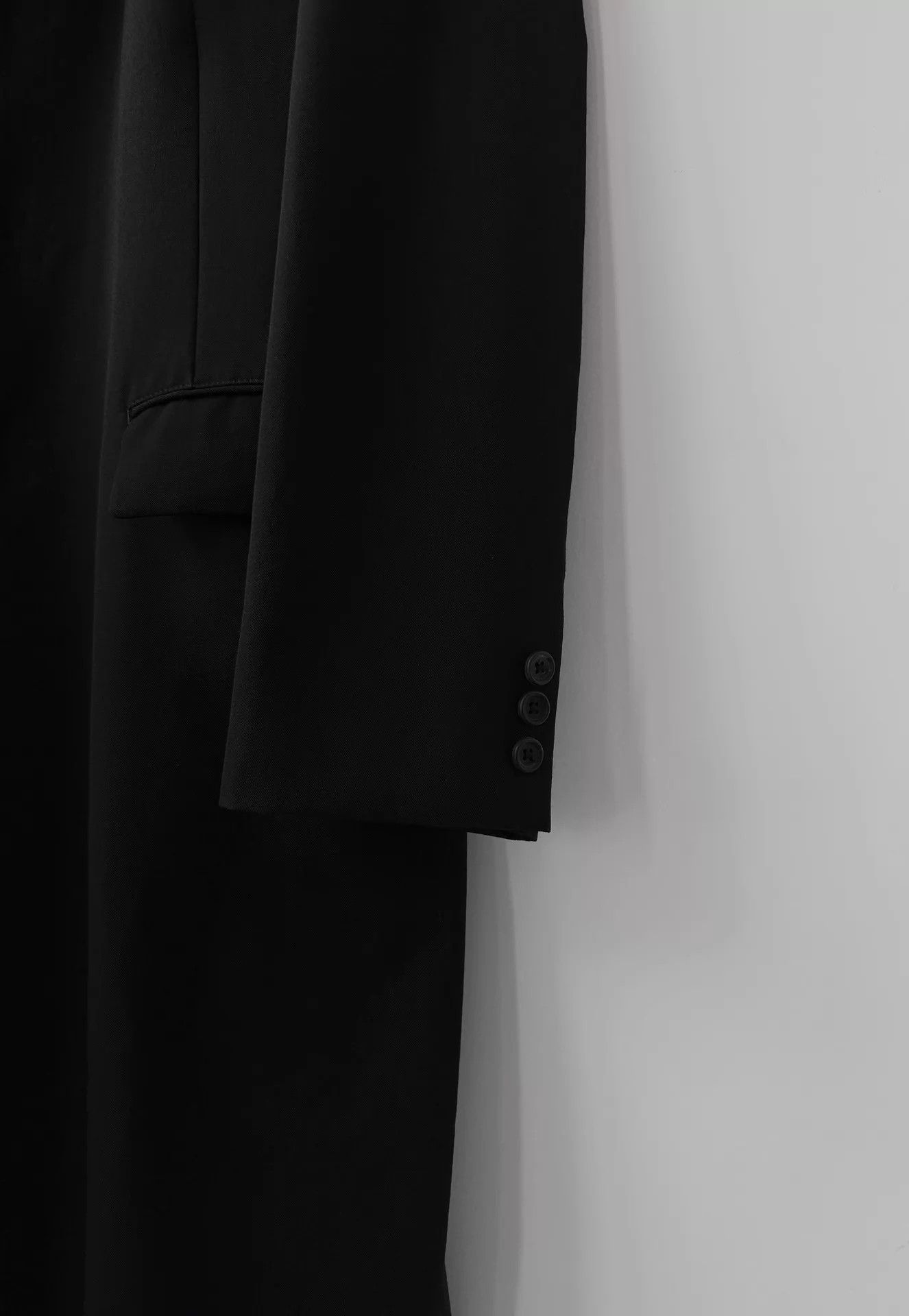 Yohji Yamamoto Yohji Yamamoto Reg 20AW DR.JKT 100% Gaba Wool Limited Coat Size US M / EU 48-50 / 2 - 4 Thumbnail