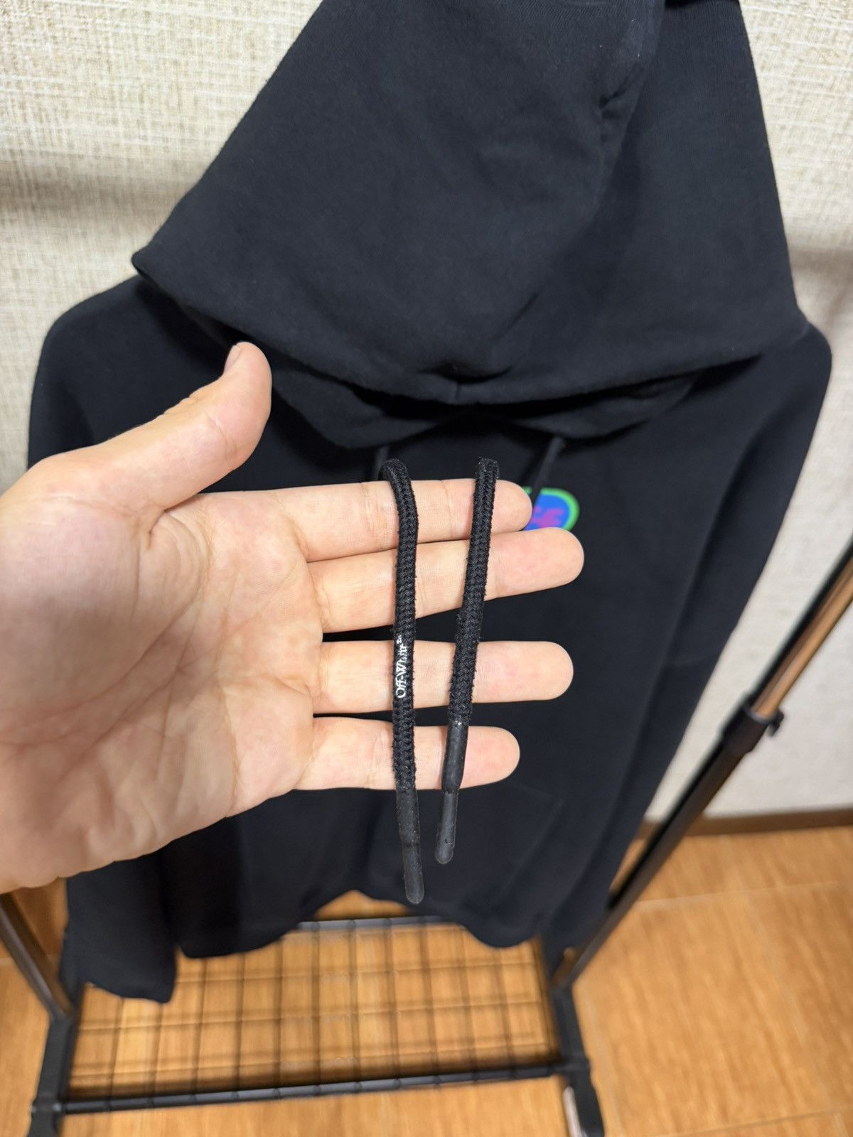Off-White OFF WHITE HIGH WEED BLACK HOODIE Size US M / EU 48-50 / 2 - 4 Thumbnail