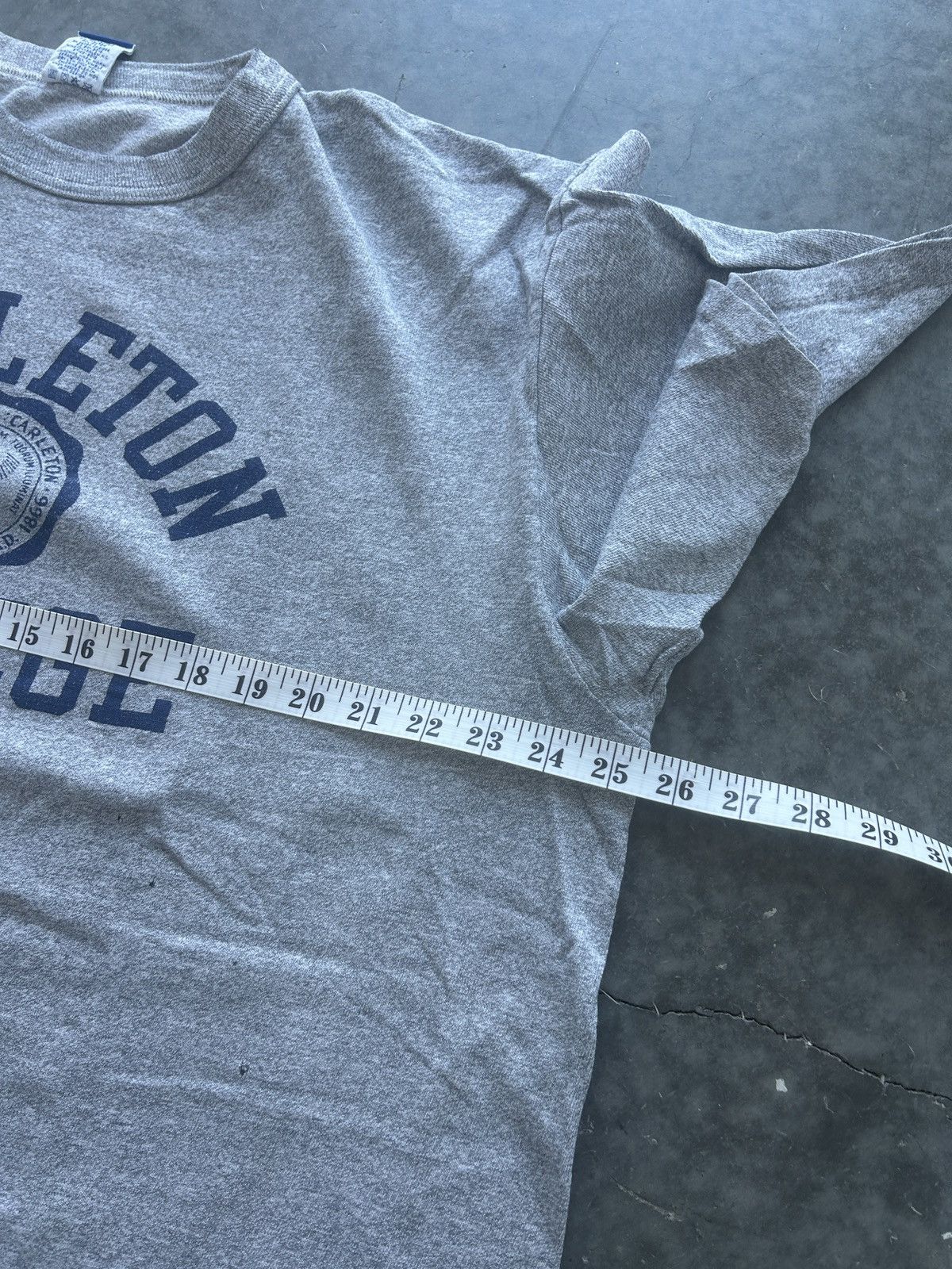 Champion × Vintage Vintage 90s Champion Carleton College Graphic Tee Size US XL / EU 56 / 4 - 11 Thumbnail