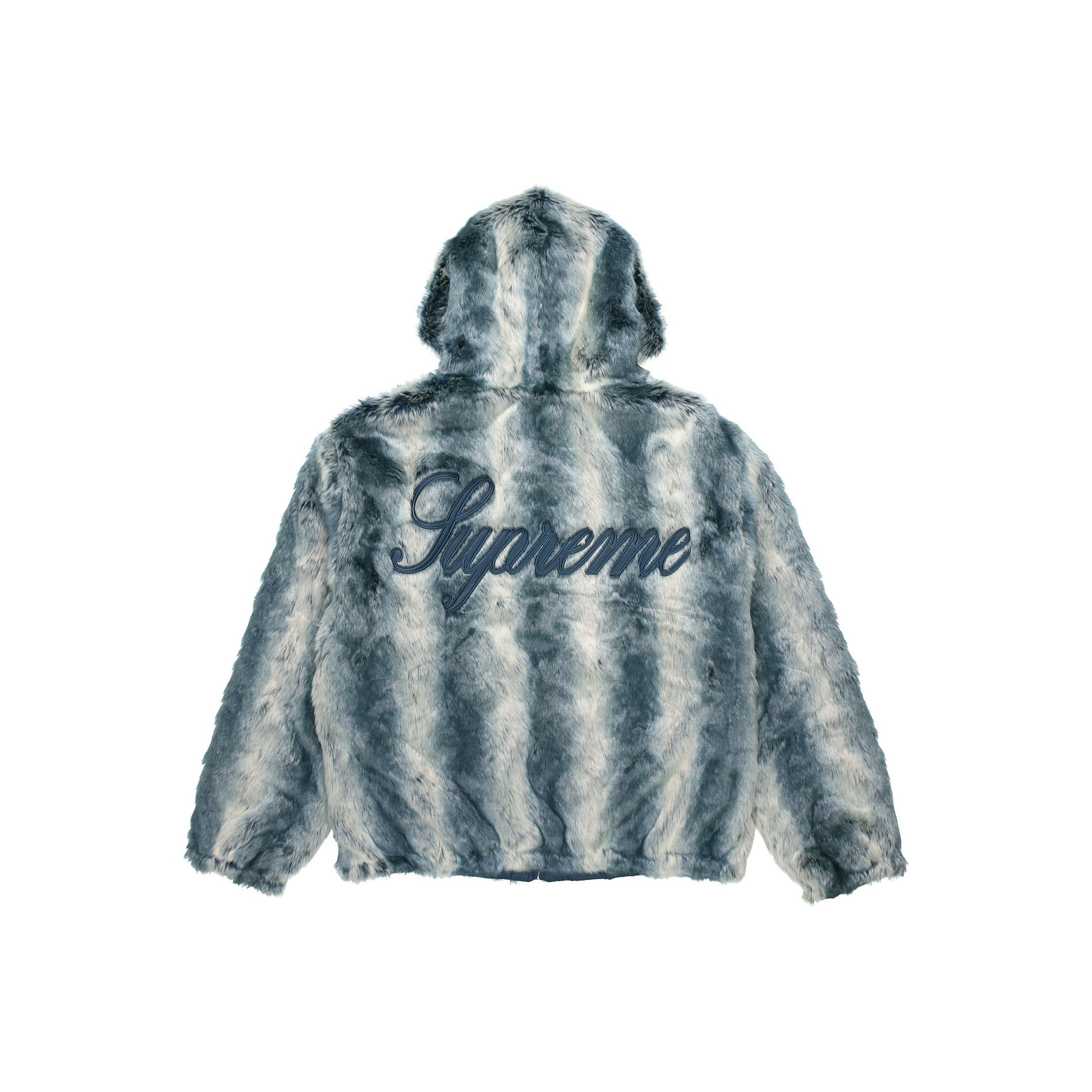 Supreme × Wtaps Supreme WTAPS Faux Fur Hooded Jacket | Grailed