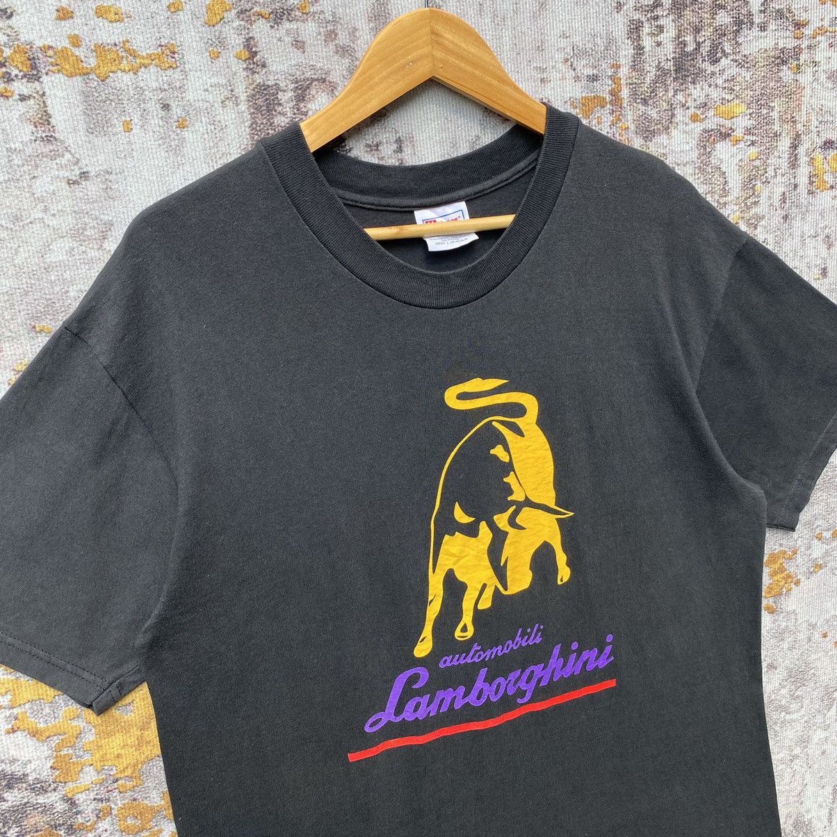 Lamborghini 💥Rare💥Vintage Automobili Lamborghini Shirt Luxury Sport Car Size US L / EU 52-54 / 3 - 4 Thumbnail