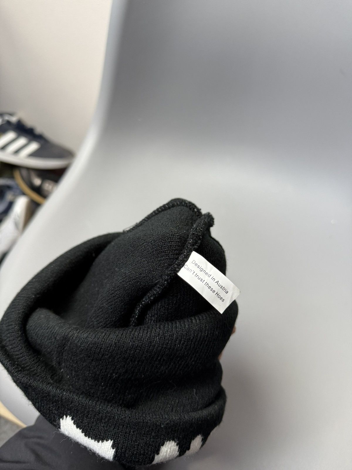 Japanese Brand Y2K Streetwear Knitting Hat Warm Beanies Hats Vintage Size ONE SIZE - 6 Thumbnail