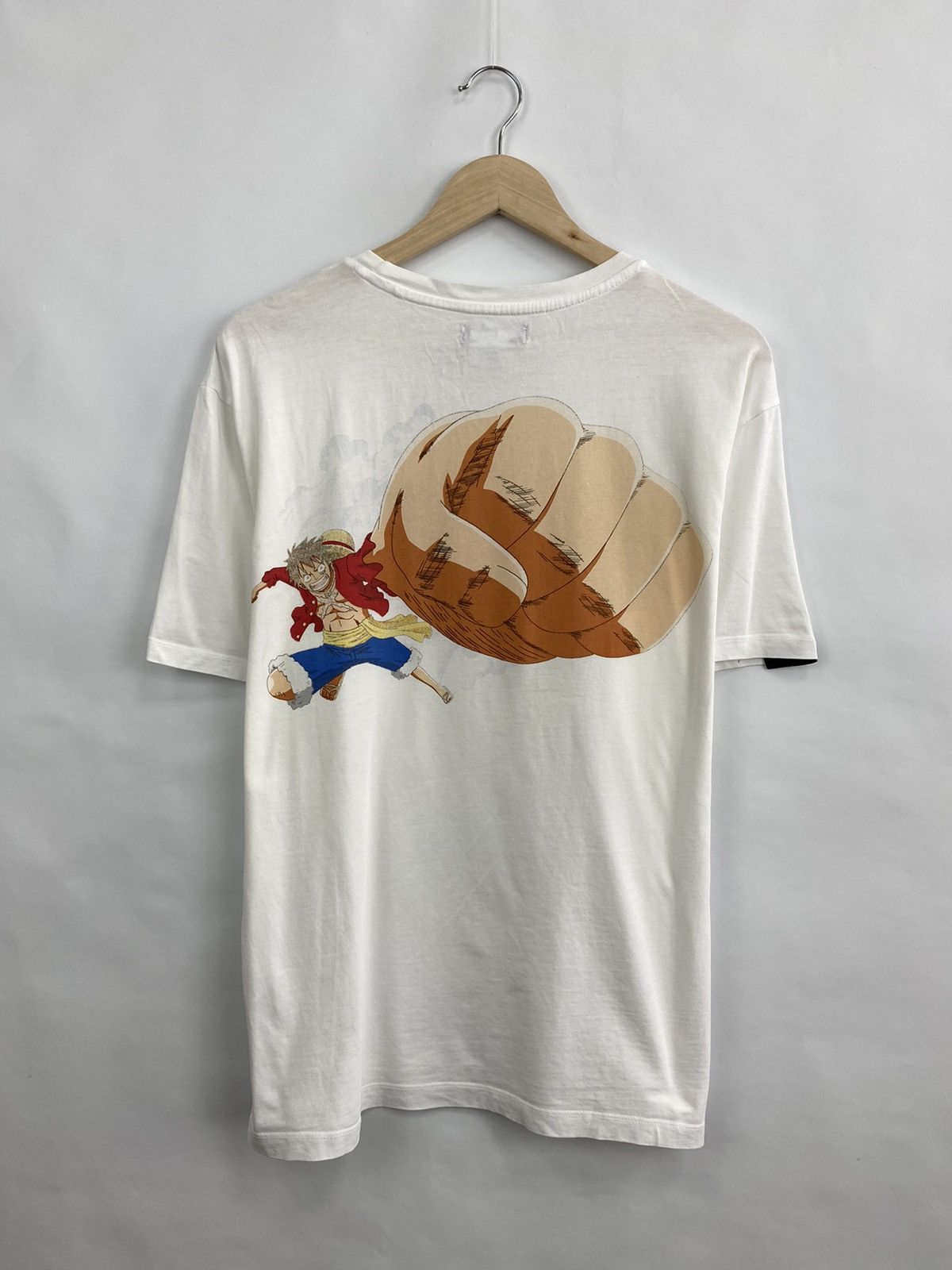 One Piece 🏴‍☠️ Y2K One Piece T-Shirt Rare Retro Hype Size US L / EU 52-54 / 3 - 2 Thumbnail