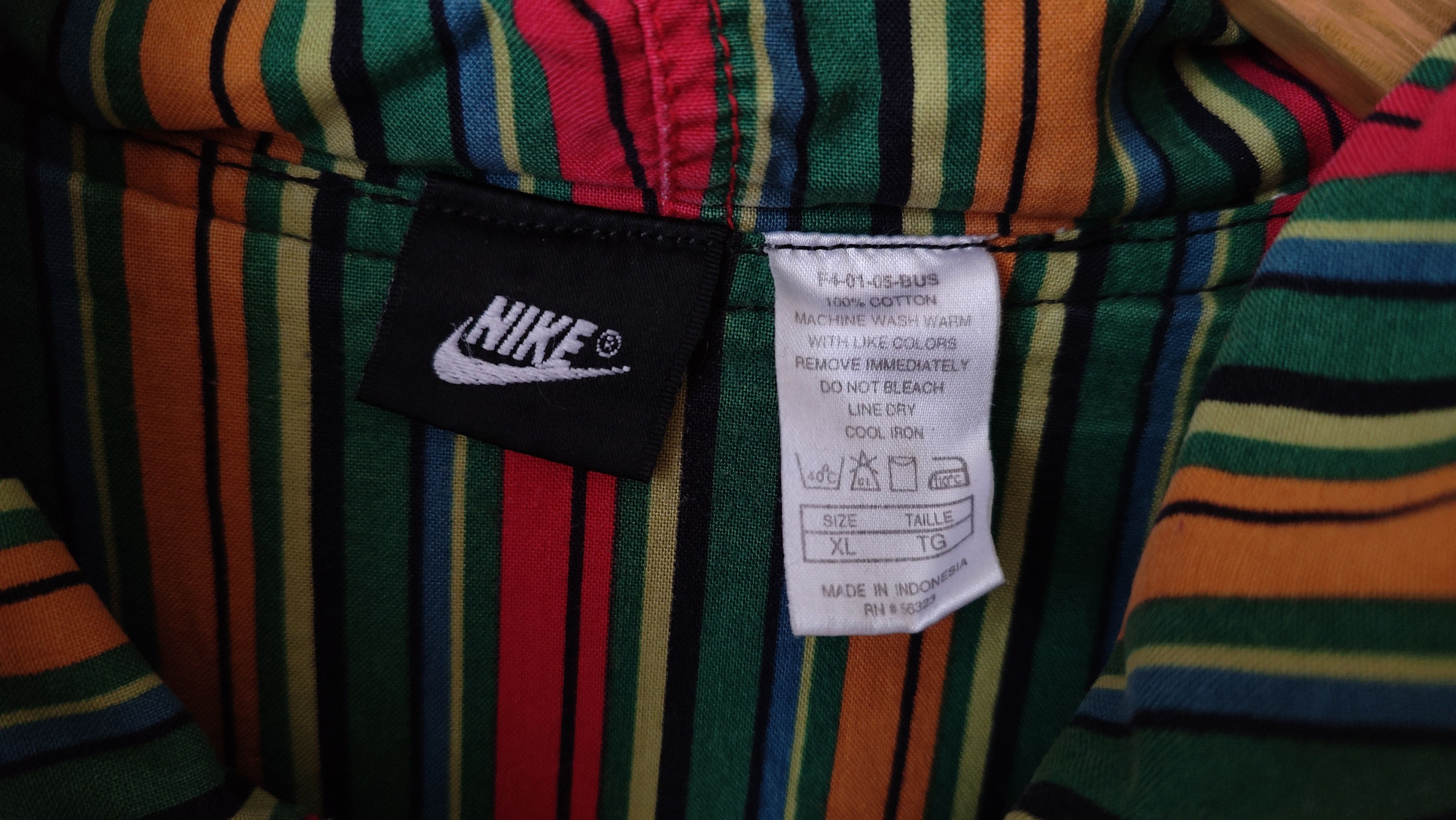Nike Vintage 90s Nike Alley Hoops Dunk Yard Jacket Size US XL / EU 56 / 4 - 4 Thumbnail