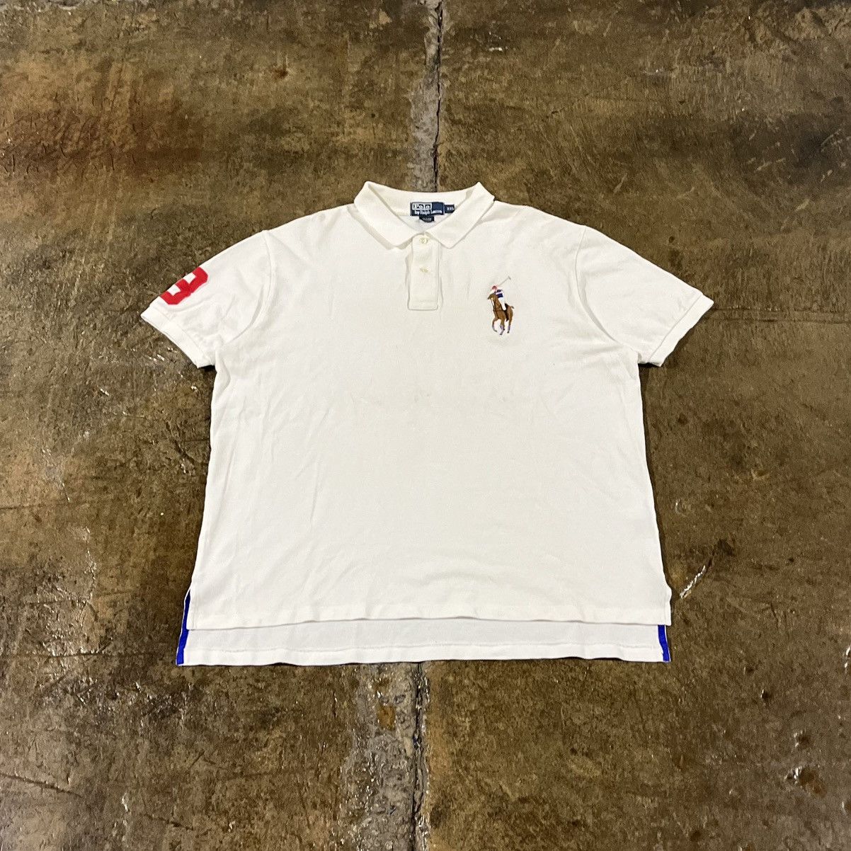 Glo Gang × Polo Ralph Lauren × Vintage Vintage Polo Ralph Lauren Big Pony Polo Shirt Chief Keef Size US XL / EU 56 / 4 - 1 Thumbnail