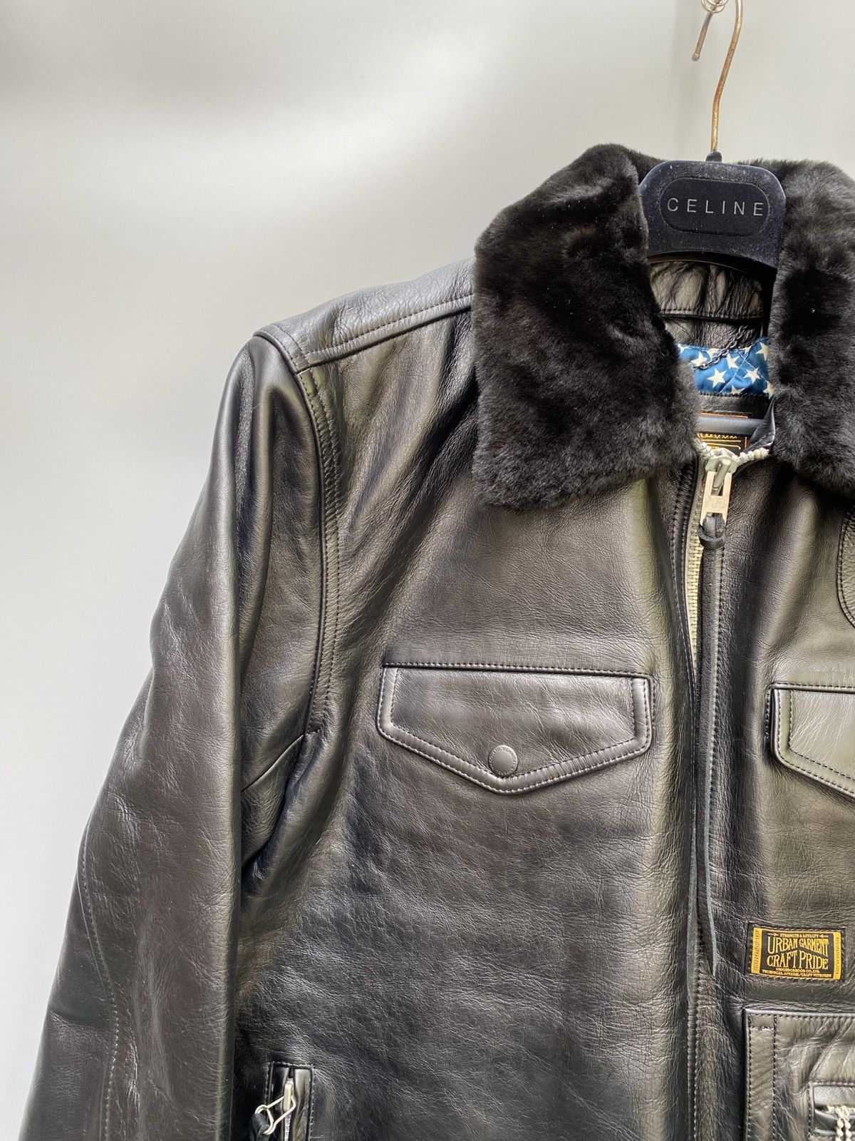 Neighborhood A/W 2010- Neighborhood- Biker Leather Jacket Size US L / EU 52-54 / 3 - 5 Thumbnail