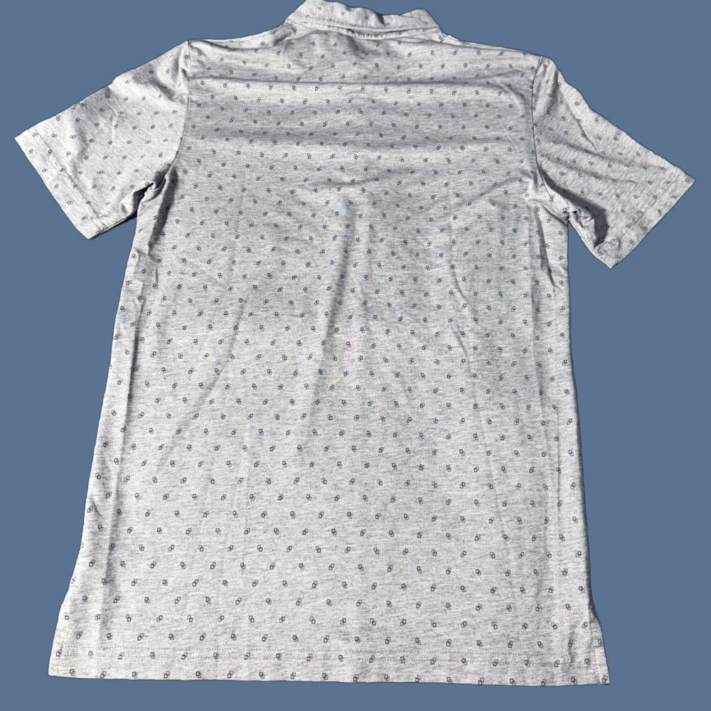 TravisMathew Travis Mathew Polo Shirt S Short Sleeve Golf Light Purple Geometric Embroidered Logo Button Collar Mens Size US S / EU 44-46 / 1 - 1 Thumbnail
