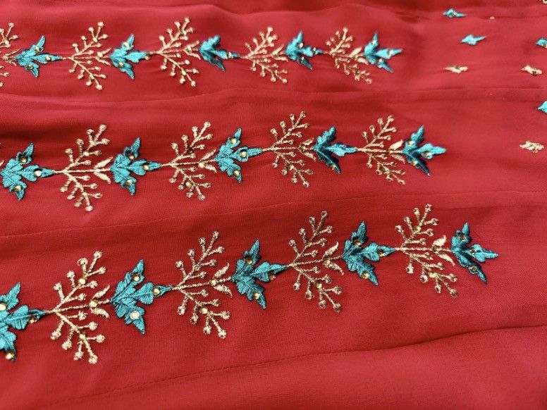 Other Roopam Sarees Salwar Kameez Pink Embroidered Indian Outfit Size XXL / US 16-18 / IT 52-54 - 11 Thumbnail
