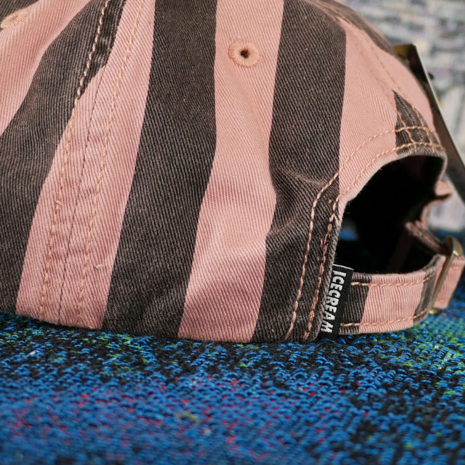 Billionaire Boys Club BBC Ice Cream Dairy Striped Hat Size ONE SIZE - 3 Thumbnail