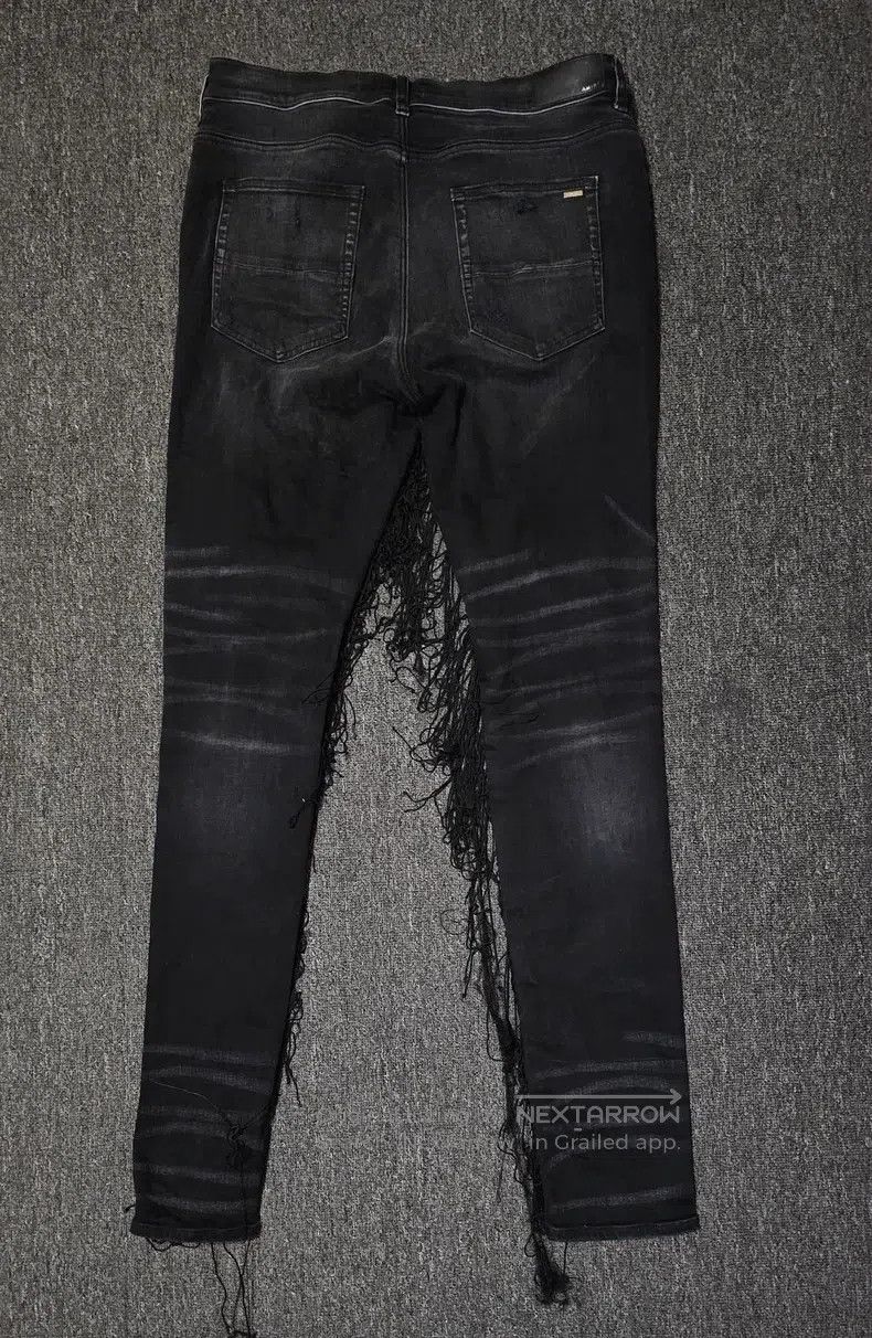Amiri Amiri Fringed Denim Pants Size US 38 / EU 54 - 7 Thumbnail