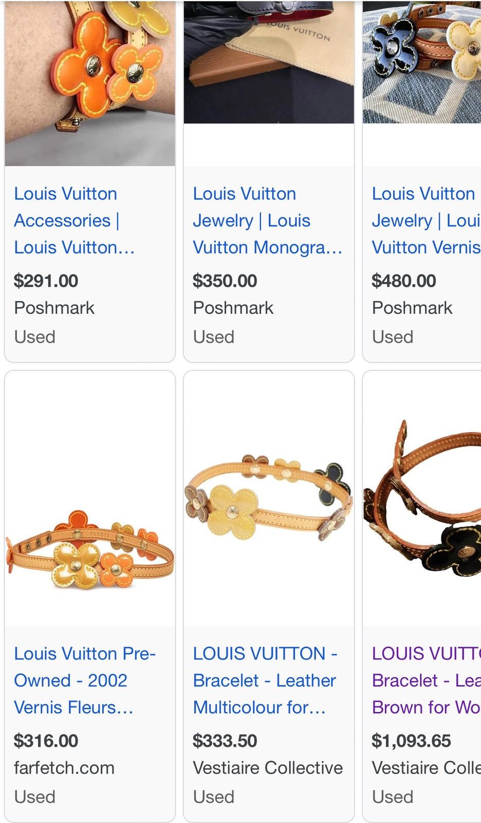 Louis Vuitton Louis Vuitton Fleur Vachetta Vernis Leather Bracelet Size ONE SIZE - 9 Thumbnail