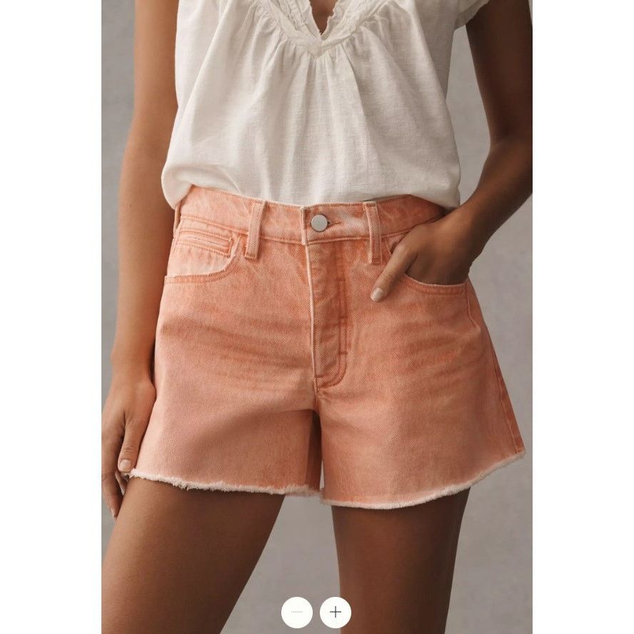 Anthropologie NWT Anthropologie Pilcro Devon Denim Shorts Size 27" / US 4 / IT 40 - 4 Thumbnail