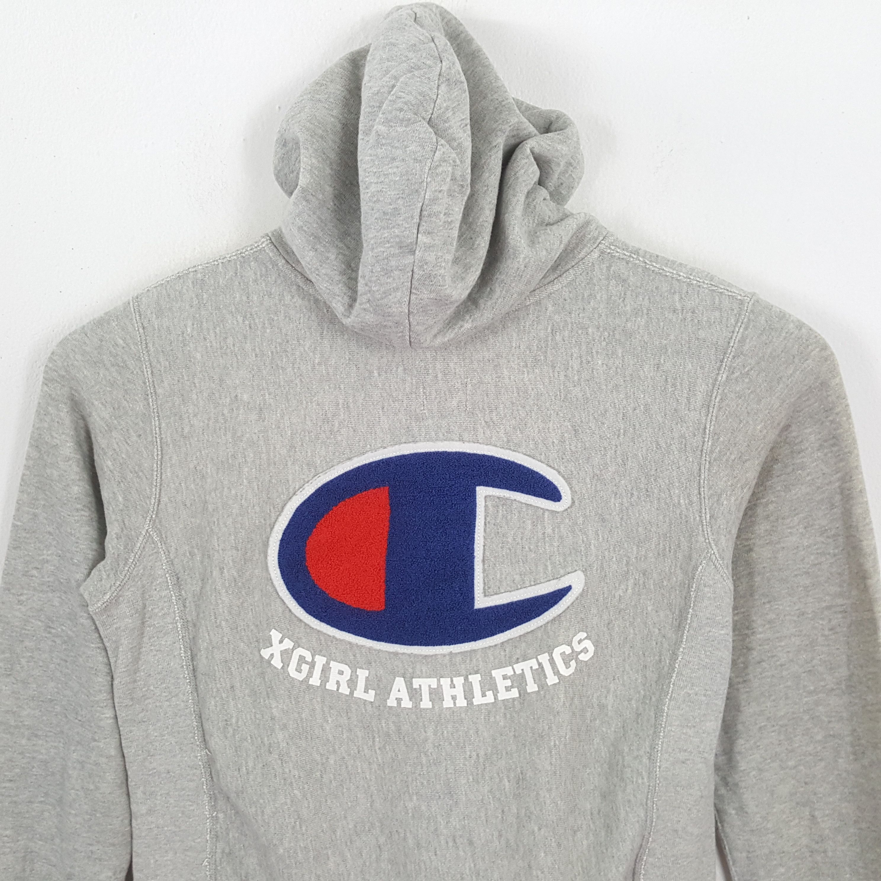 Champion × Japanese Brand × Vintage Vintage CHAMPION x X-Girl Japan Brand Hoodies Size US S / EU 44-46 / 1 - 2 Thumbnail