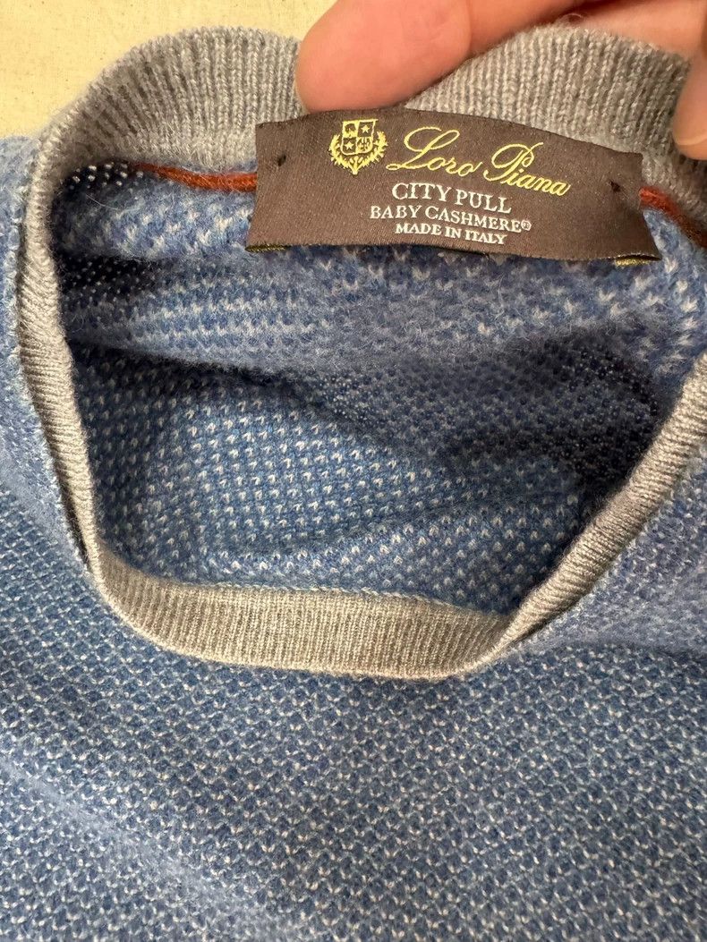 Loro Piana LORO PIANA Baby cashmere sweater Size US M / EU 48-50 / 2 - 4 Thumbnail