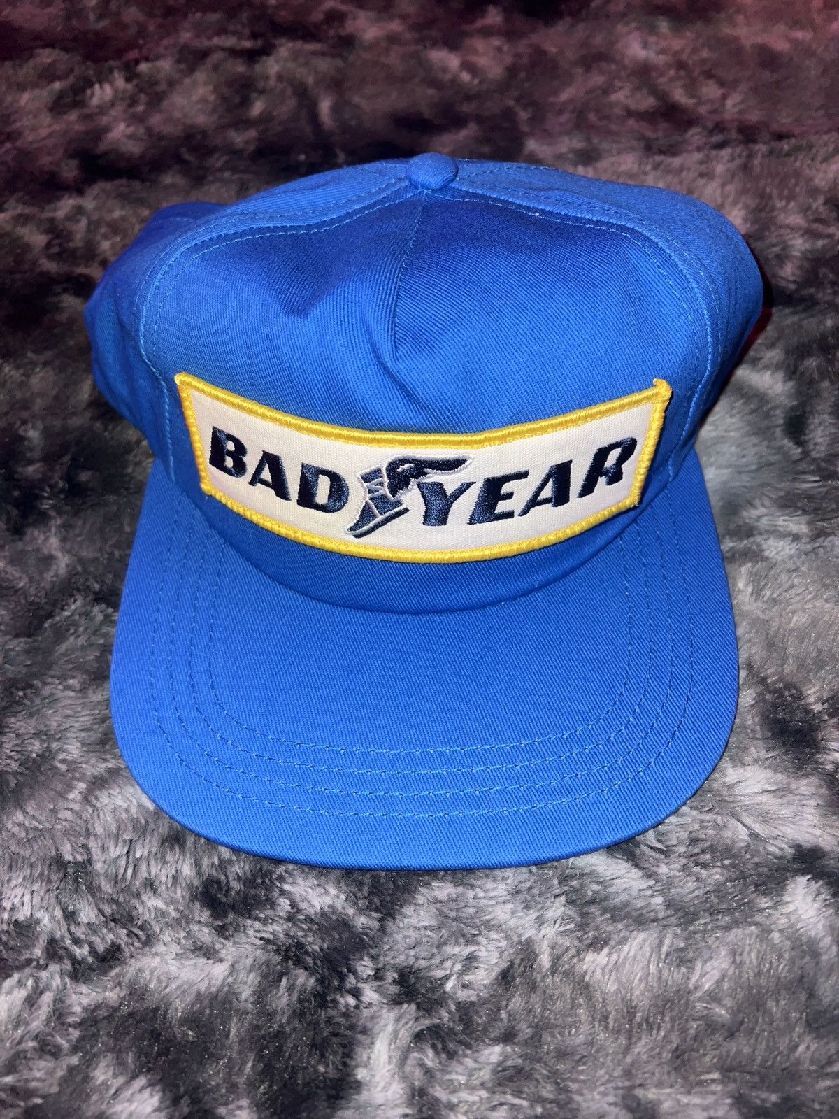 Bravest Studios × Vintage Bravest Studios “BADYEAR” Blue Snapback Size ONE SIZE - 1 Thumbnail