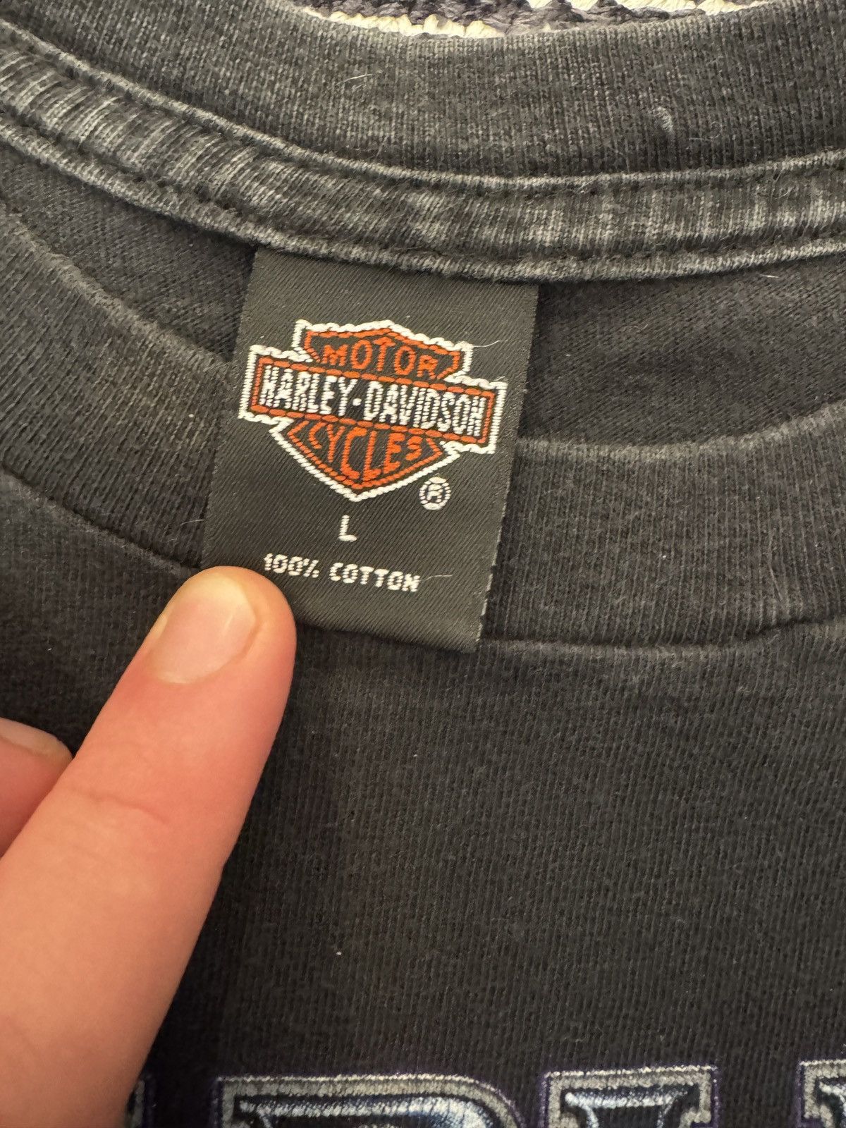 Harley Davidson Harley Davidson vintage t shirt Size US L / EU 52-54 / 3 - 3 Thumbnail
