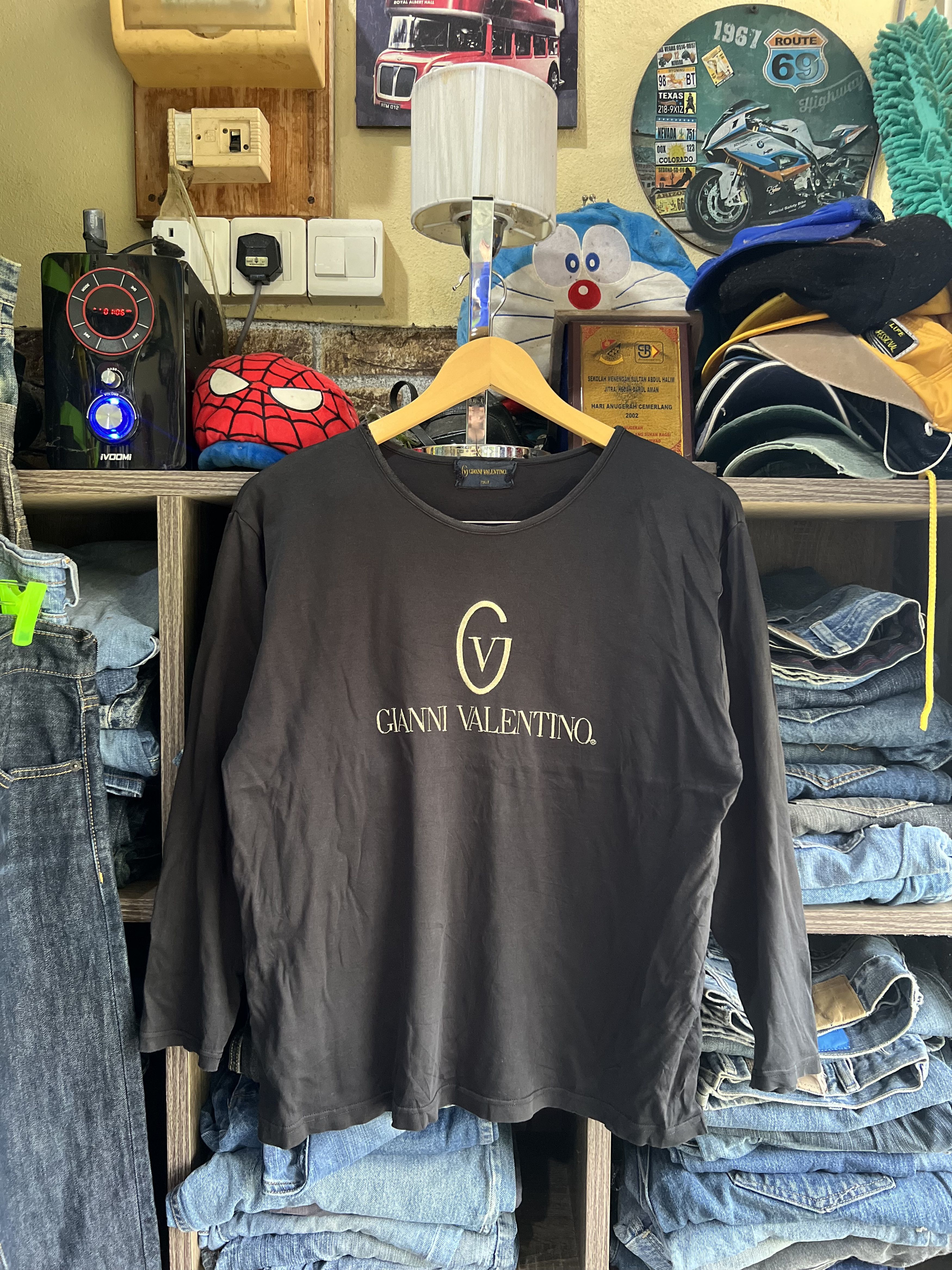 Gianni Valentino 🔥Gianni Valentino Embroidery Logo Long Sleeves Size US S / EU 44-46 / 1 - 11 Thumbnail