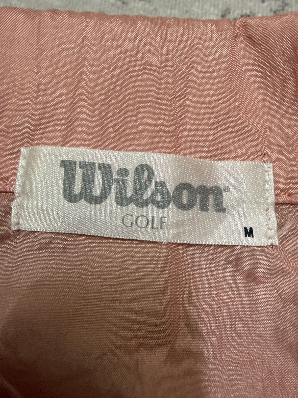 Wilson Vintage Wilson pink iridescent windbreaker jacket nylon Size US M / EU 48-50 / 2 - 6 Thumbnail