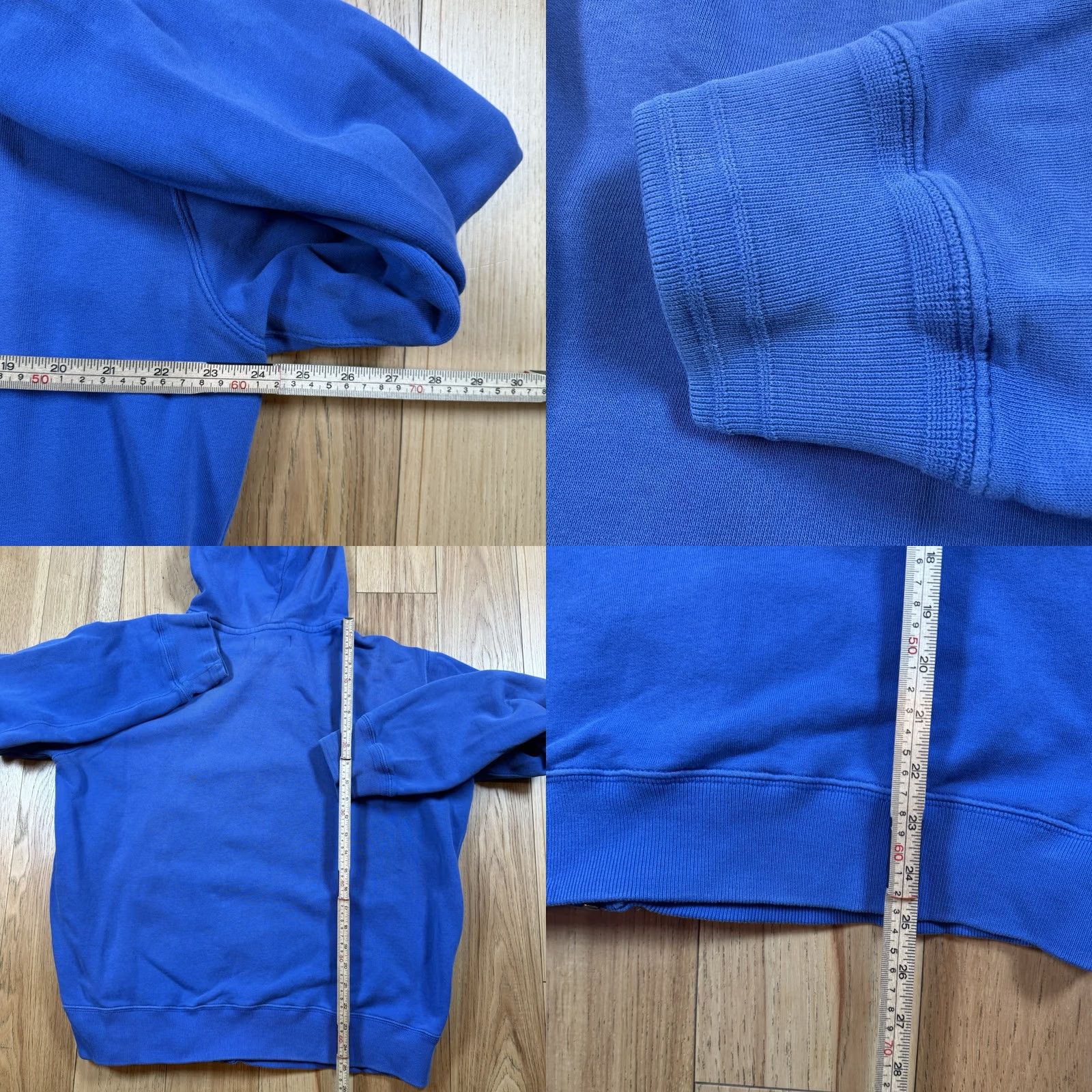 Polo Ralph Lauren Polo Ralph Lauren Hoodie Full Zip Hooded Sweatshirt Mens XL Blue Waffle Zip Front Size US XL / EU 56 / 4 - 8 Thumbnail