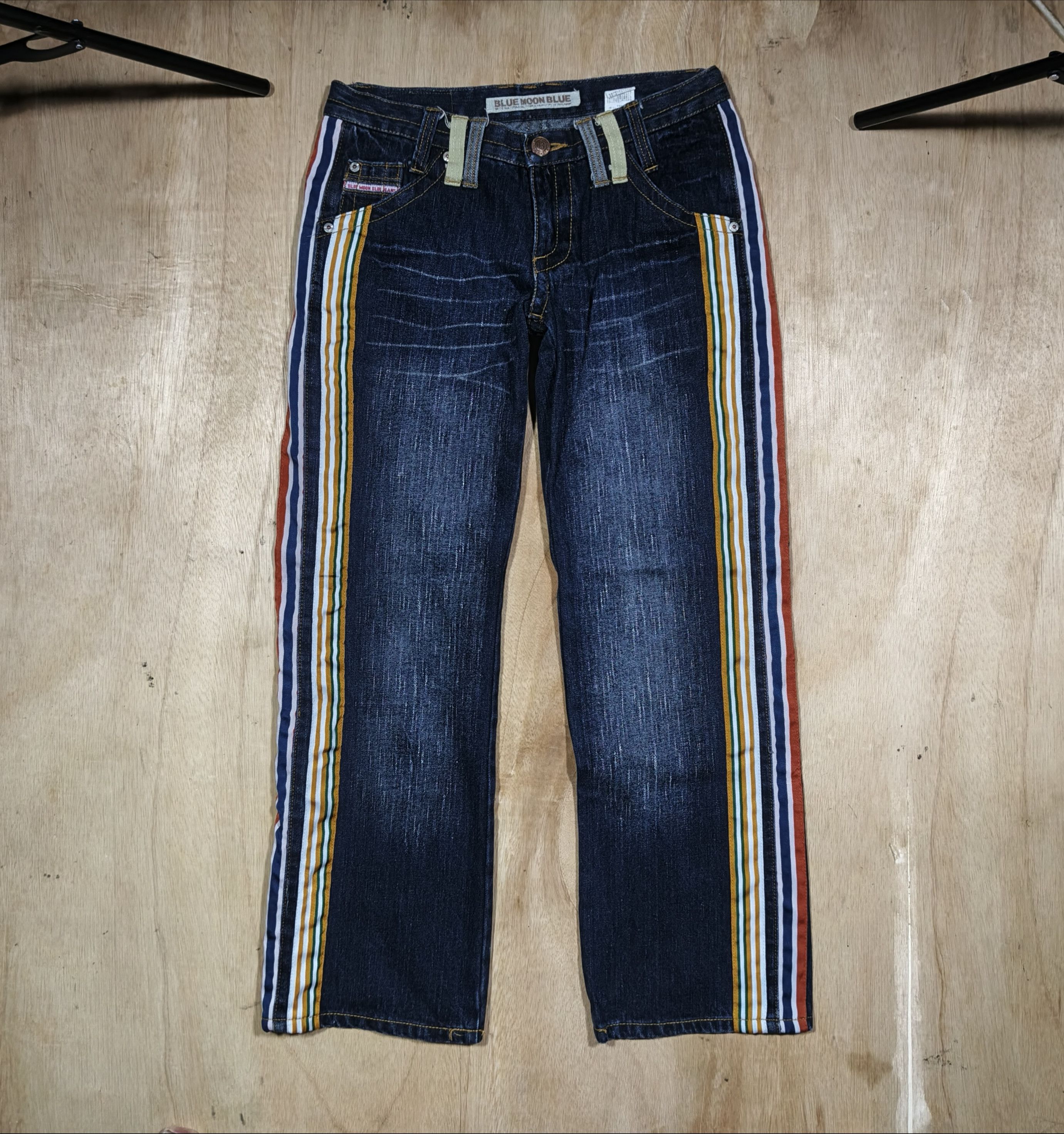 Japanese Brand Blue Moon Blue HAWAI'I TheBigIsland Side Stripe Size US 28 / EU 44 - 1 Thumbnail