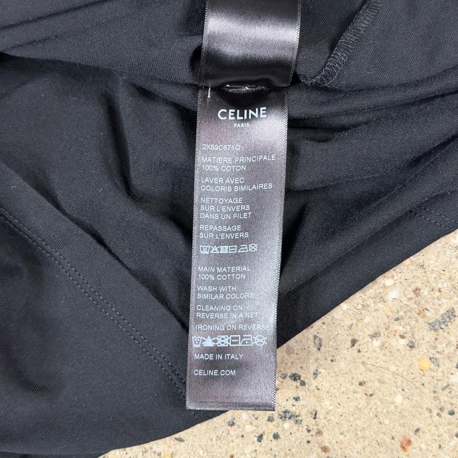 Celine Celine FW22 Studded Boy Doll Tee Size US M / EU 48-50 / 2 - 7 Thumbnail