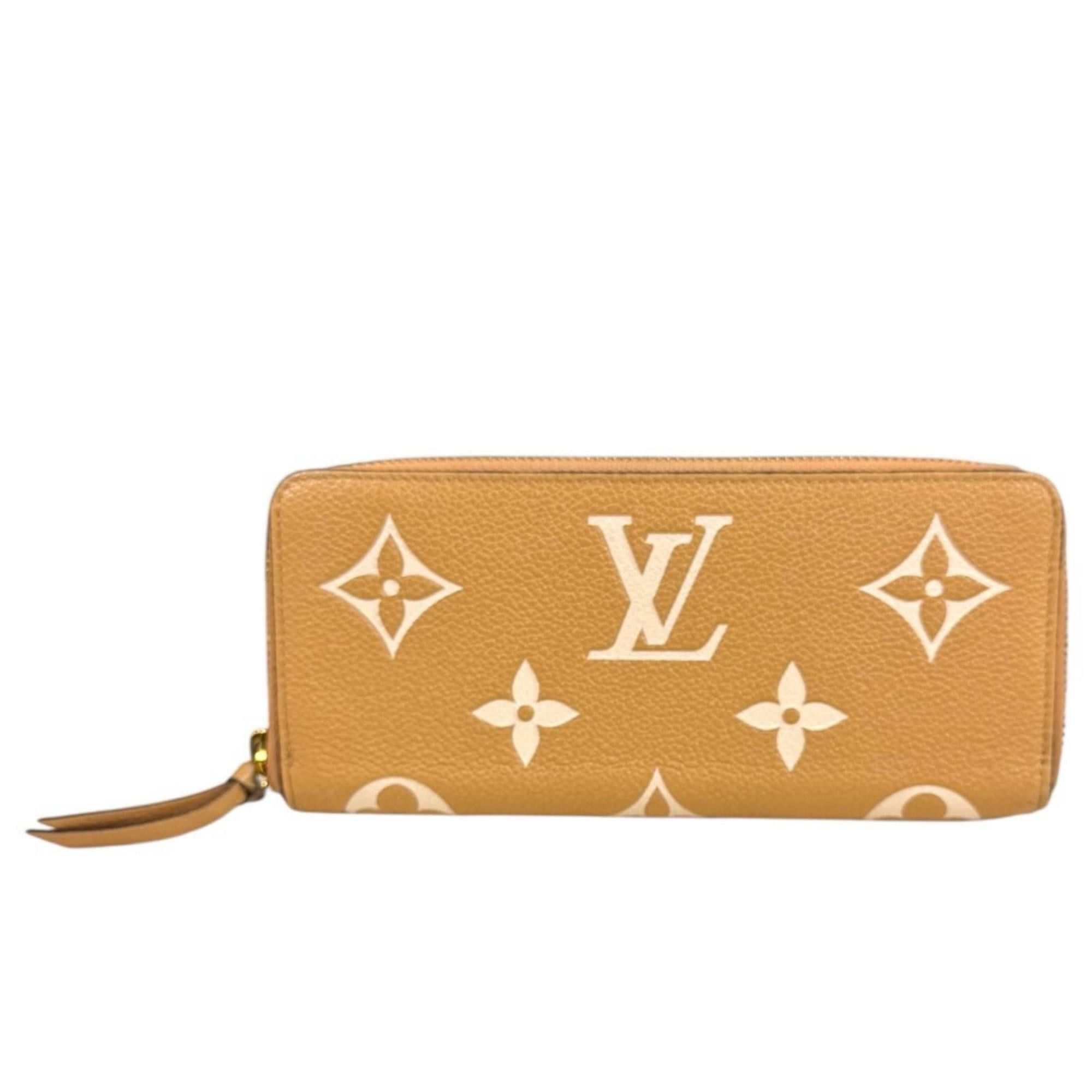 Louis Vuitton Pre-owned Louis Vuitton Portefeuille Clemence Two-Tone Monogram Empreinte Long Wallet, M81460, Women's. Size ONE SIZE - 1 Thumbnail