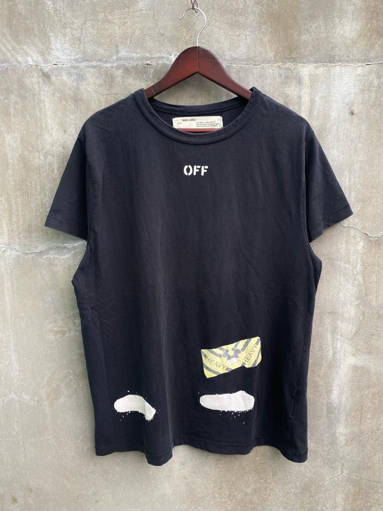 Off-White SS17 Mirror Spray Paint Tee Size US S / EU 44-46 / 1 - 2 Thumbnail