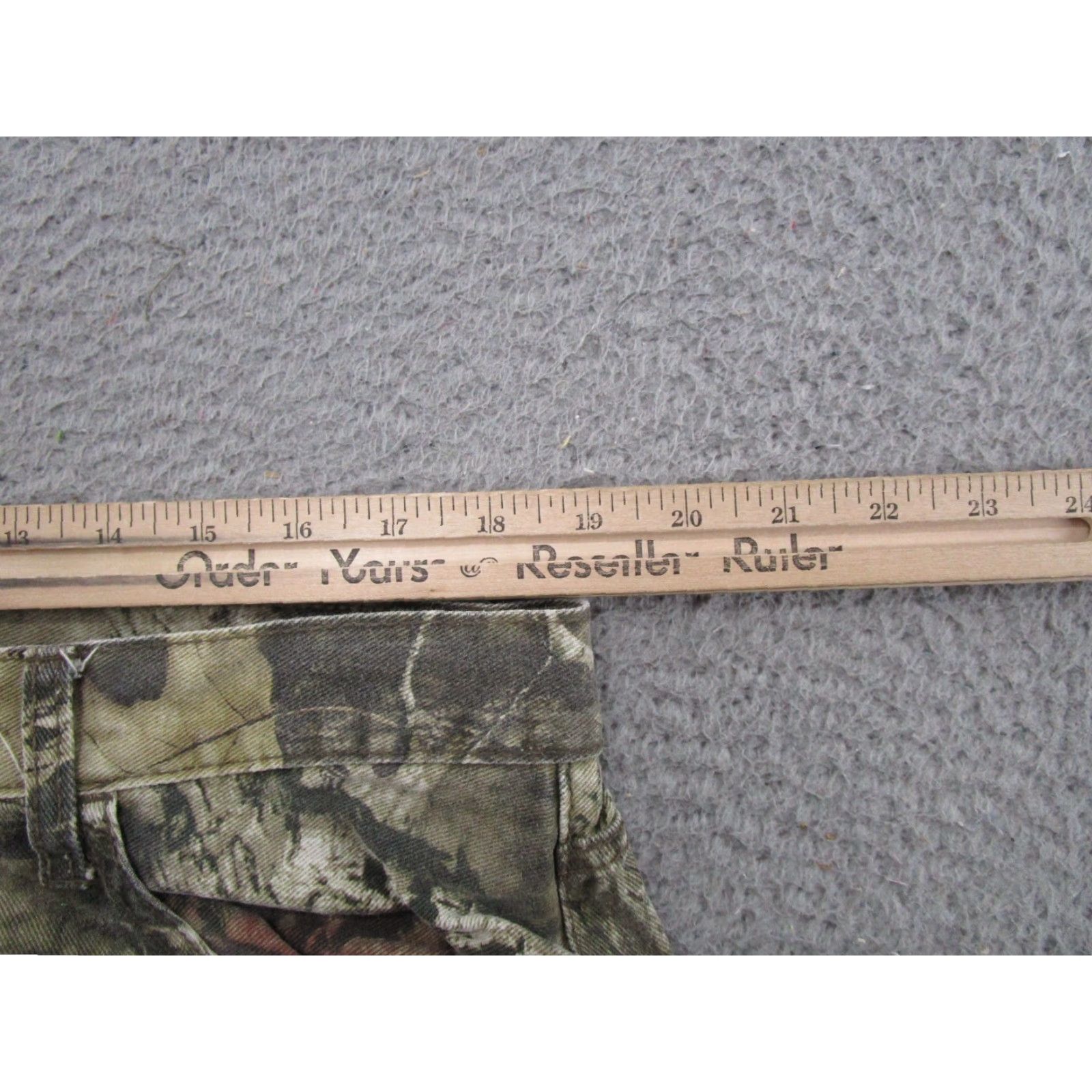 Vintage VINTAGE Mossy Oak Break Up Infinity Camo Straight Leg Jeans Mens 38x32 Hunting Size US 38 / EU 54 - 5 Thumbnail
