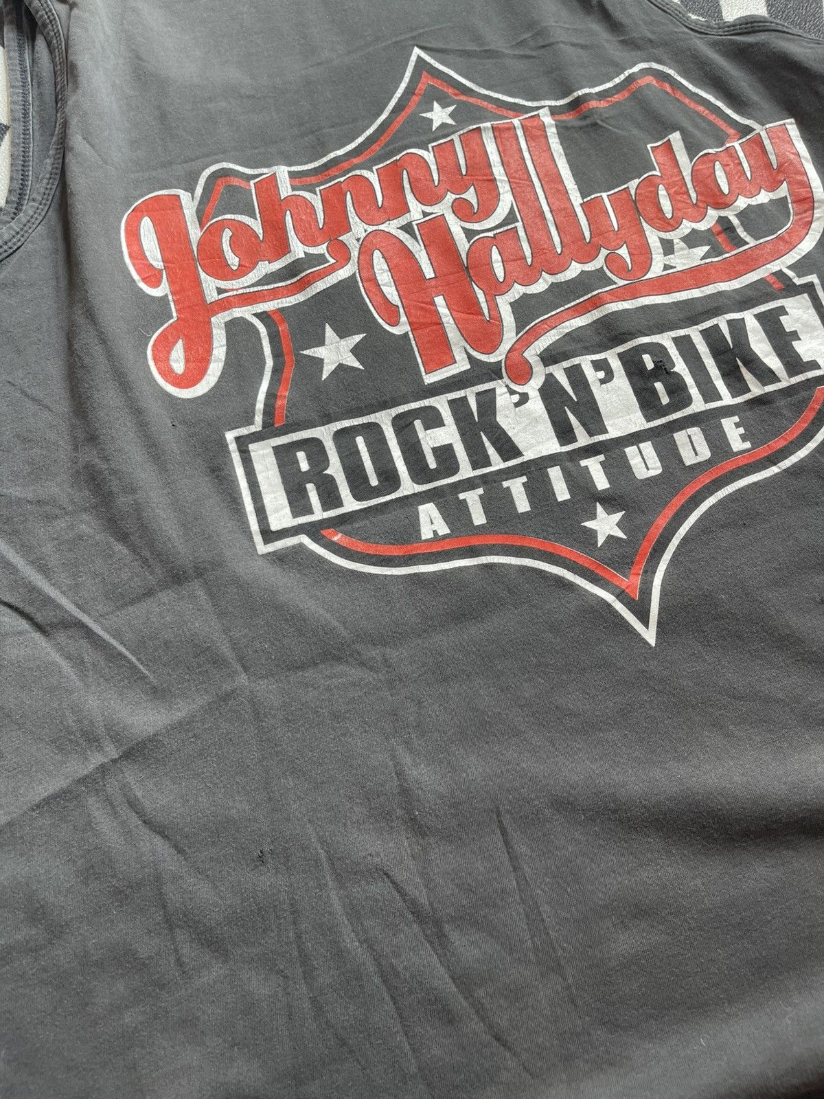 Band Tees VTG Johnny Hallyday Tank Tops Bundle - 80s/90s (Set of 3) Size US M / EU 48-50 / 2 - 20 Thumbnail