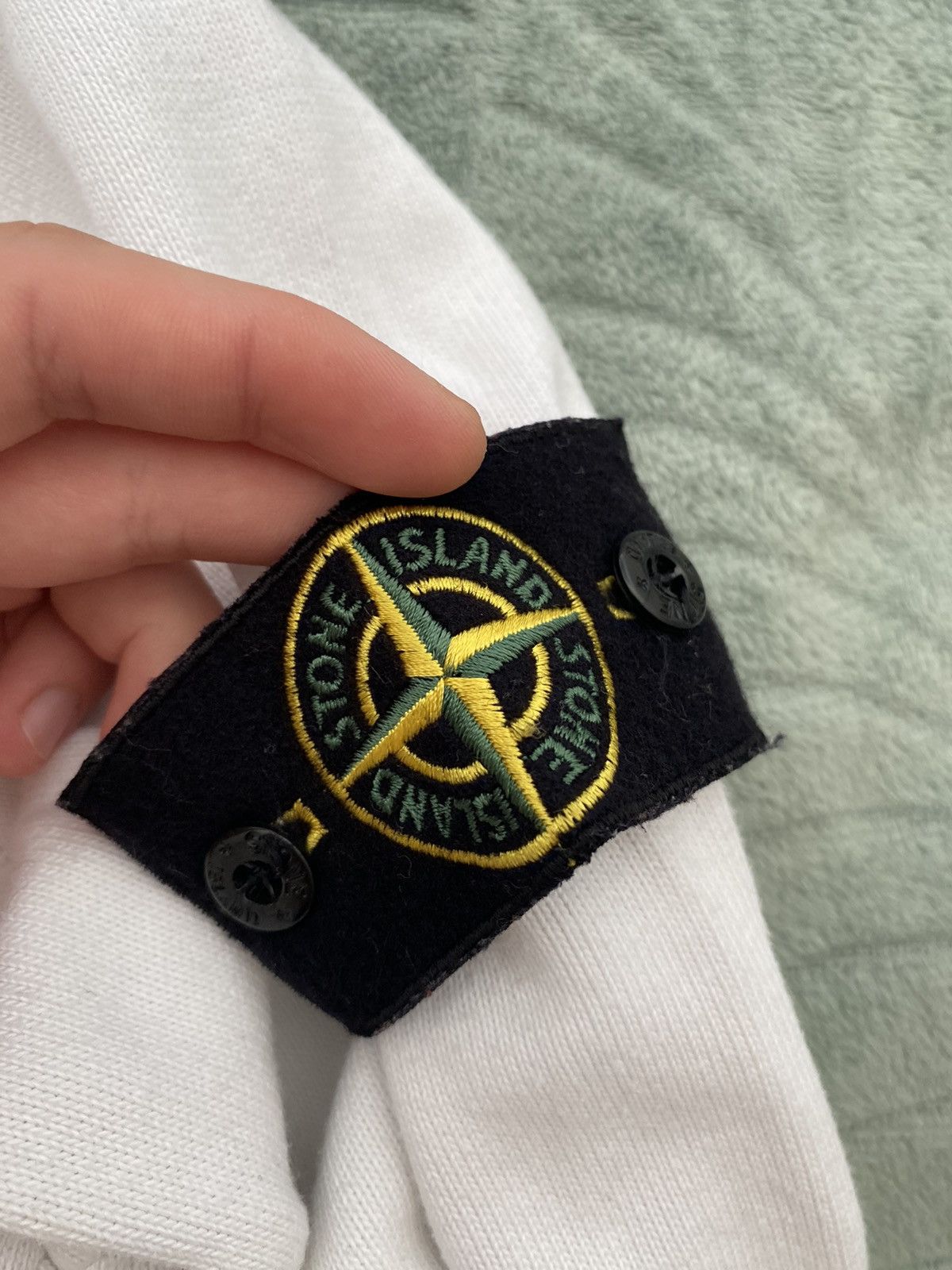 Stone Island × Vintage Stone Island sweatshirt vintage Size US L / EU 52-54 / 3 - 4 Thumbnail