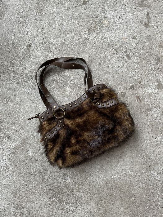 Vintage Vintage Y2k Faux Fur Archive Bag | Grailed