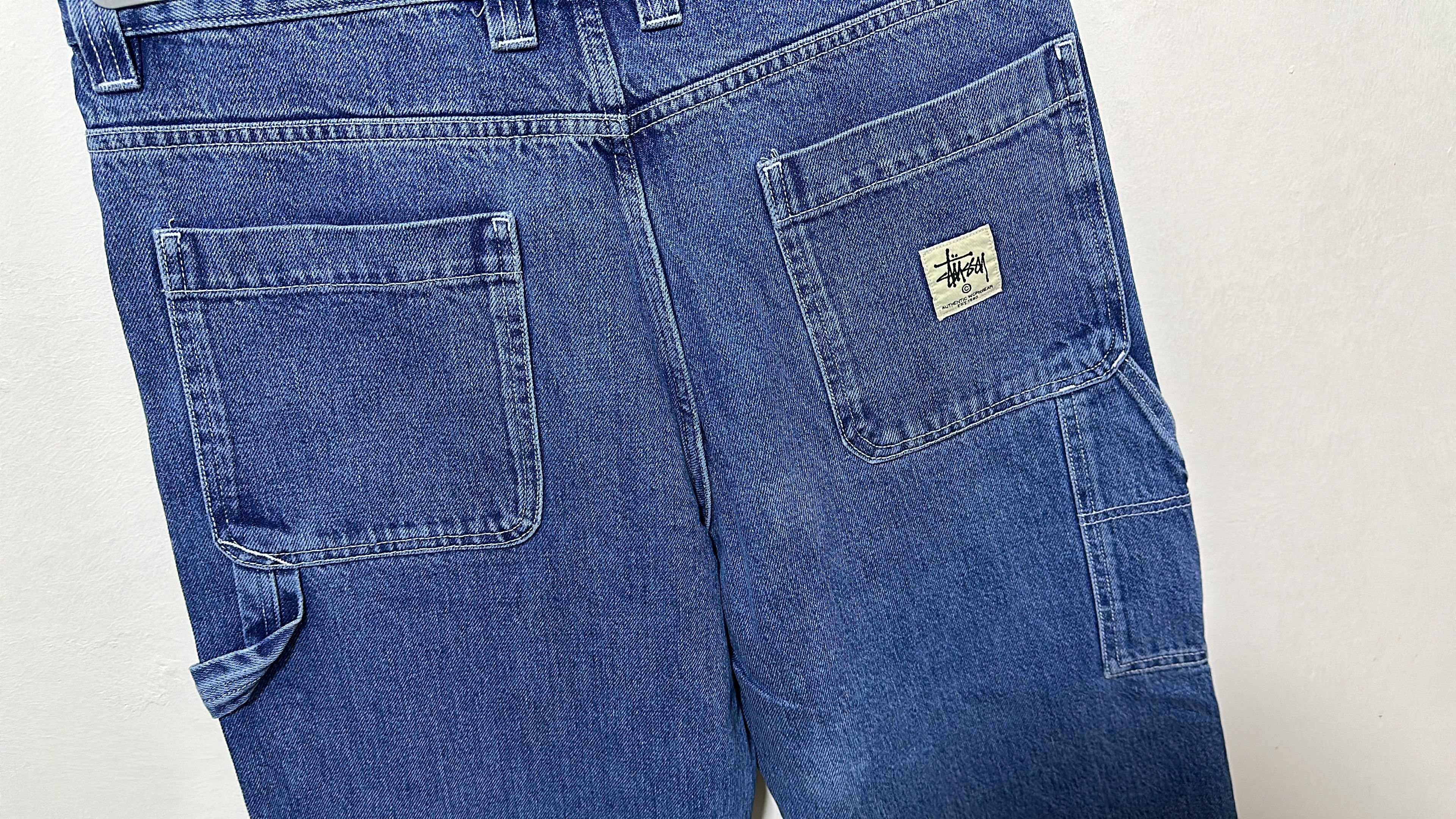 Stussy Stussy Double Knee Work Pant Blue Size 30 Size US 30 / EU 46 - 3 Thumbnail