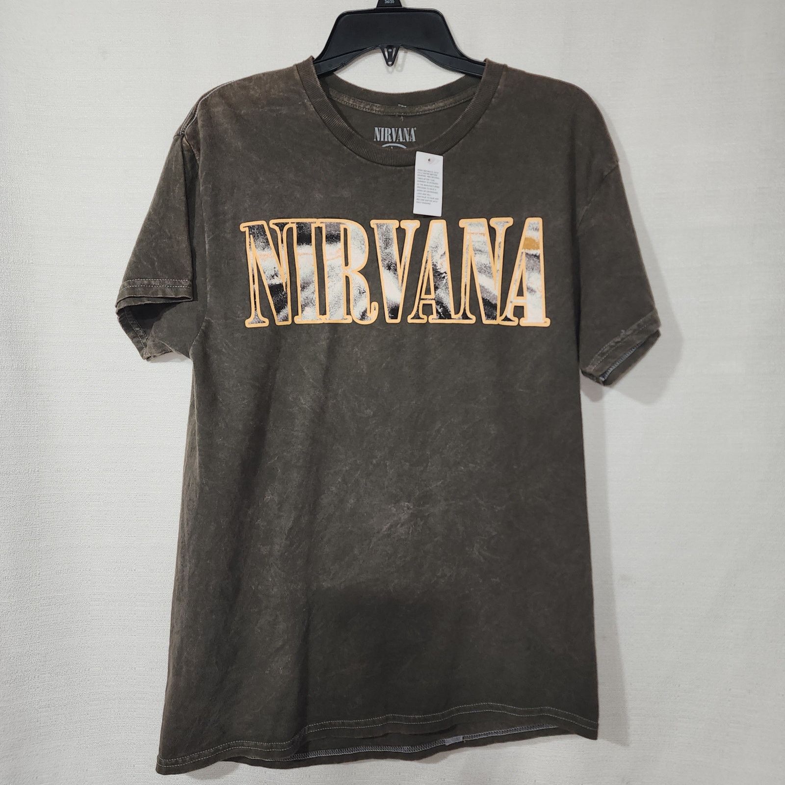 Nirvana Nirvana men's medium brown shirt Size US M / EU 48-50 / 2 - 1 Thumbnail