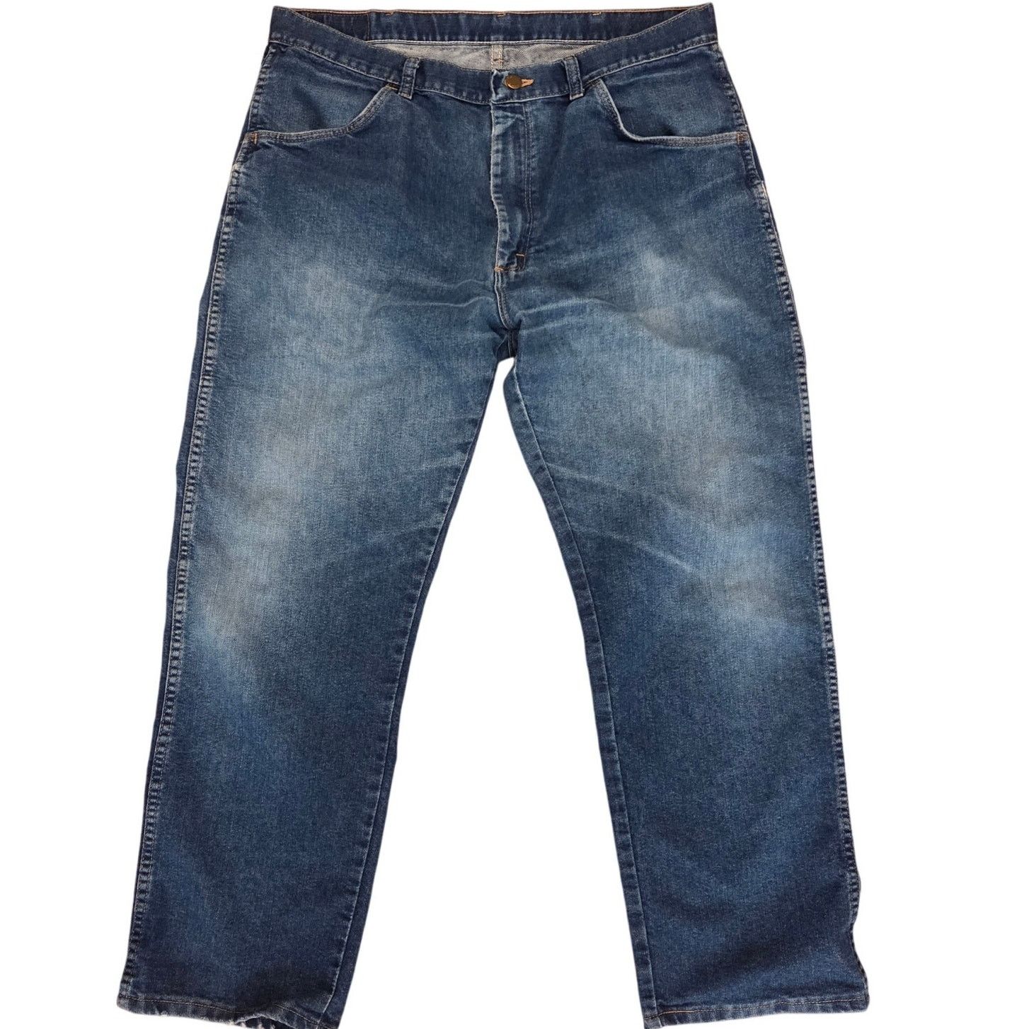 Wrangler Vintage Wrangler Jeans - Men's Blue Denim 38 x 29 Size US 38 / EU 54 - 1 Thumbnail