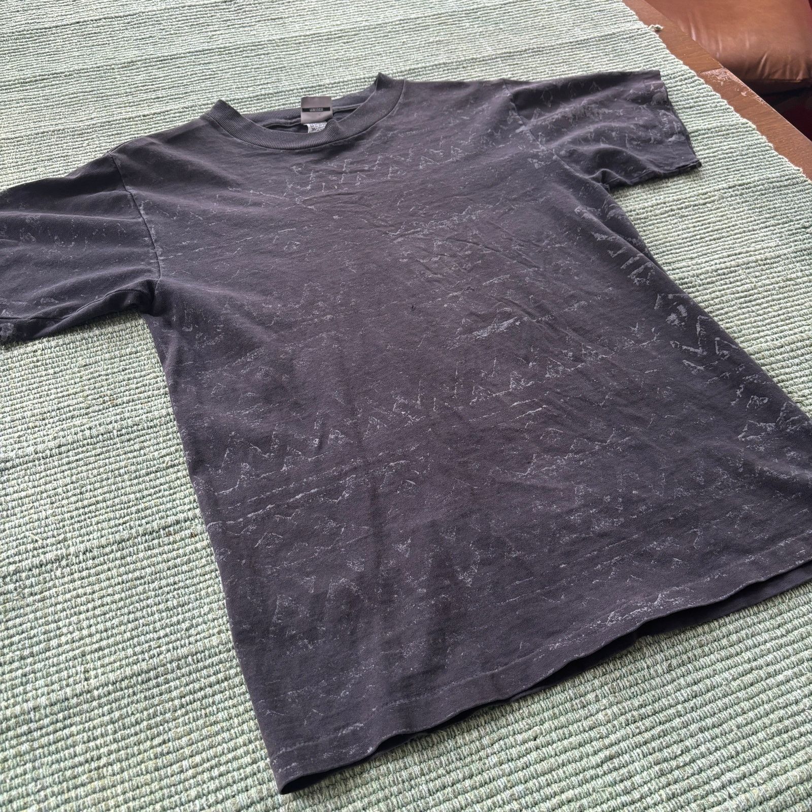 Ocean Pacific × Vintage 80s Vintage Ocean Pacific Faded Black AOP Surf Tee Size US M / EU 48-50 / 2 - 6 Thumbnail