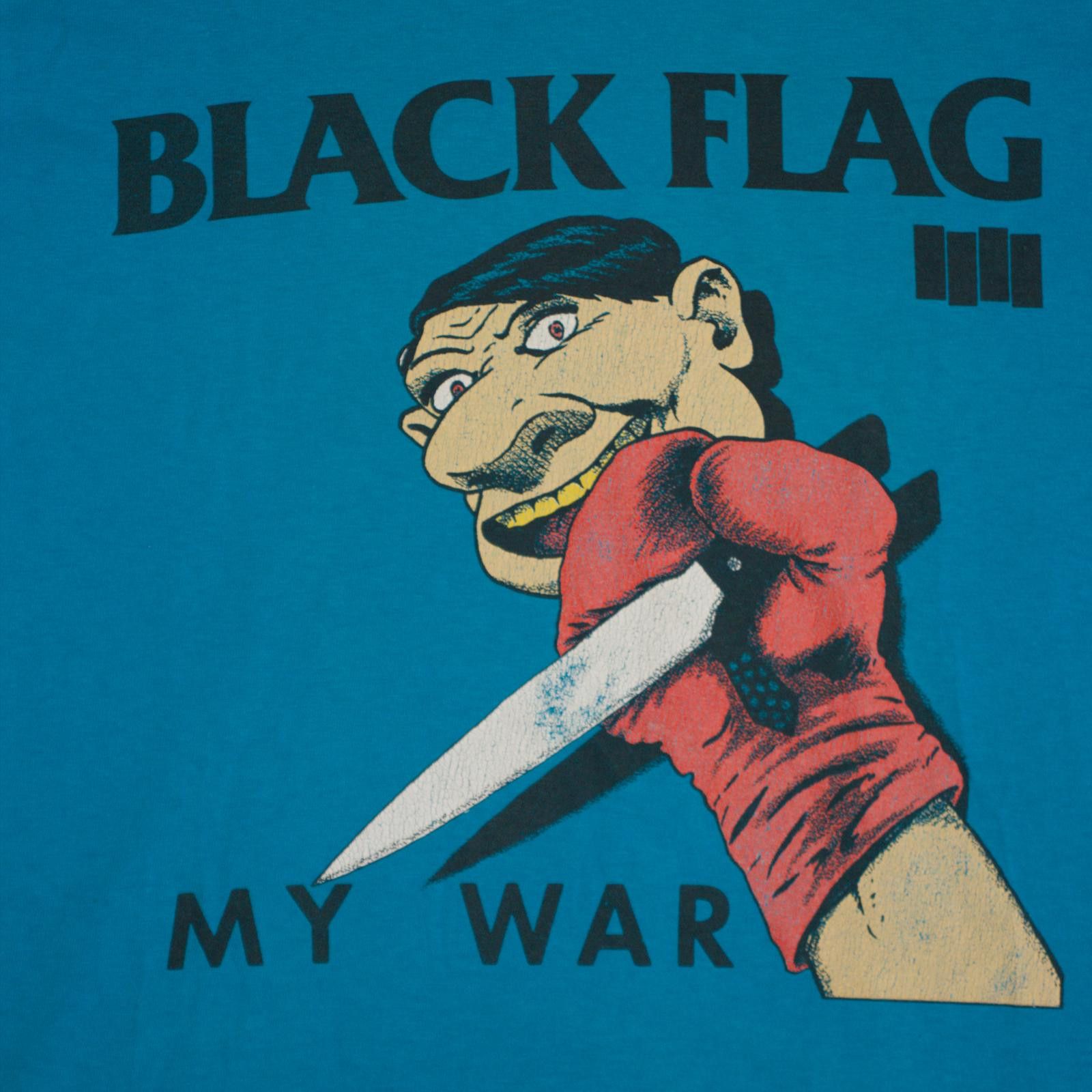Vintage 1995 Black Flag Blue ‘My War’ Tee Size US S / EU 44-46 / 1 - 2 Thumbnail