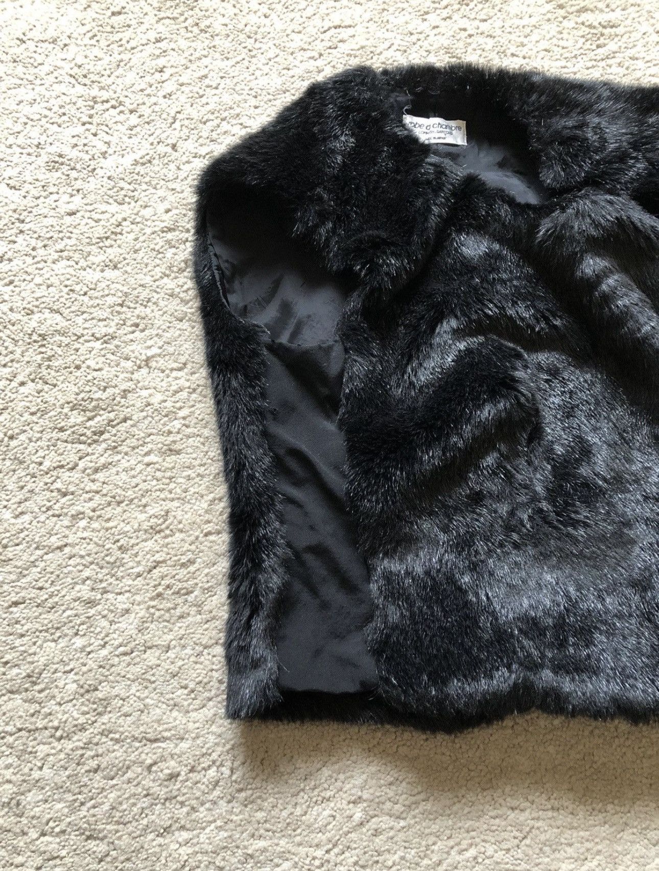 Comme des Garcons × Comme des Garcons Homme Plus × Junya Watanabe 1997 Comme des Garcons Wool Furry Vest Size S / US 4 / IT 40 - 6 Thumbnail
