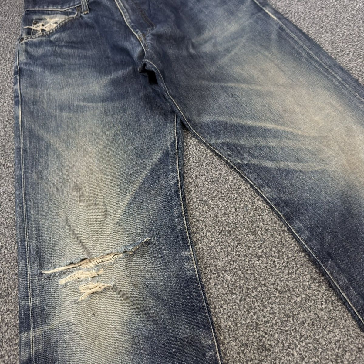 Edwin 🇯🇵 Vintage 90s Edwin 503 Japanese Whisker Denim W30 Size US 30 / EU 46 - 4 Thumbnail