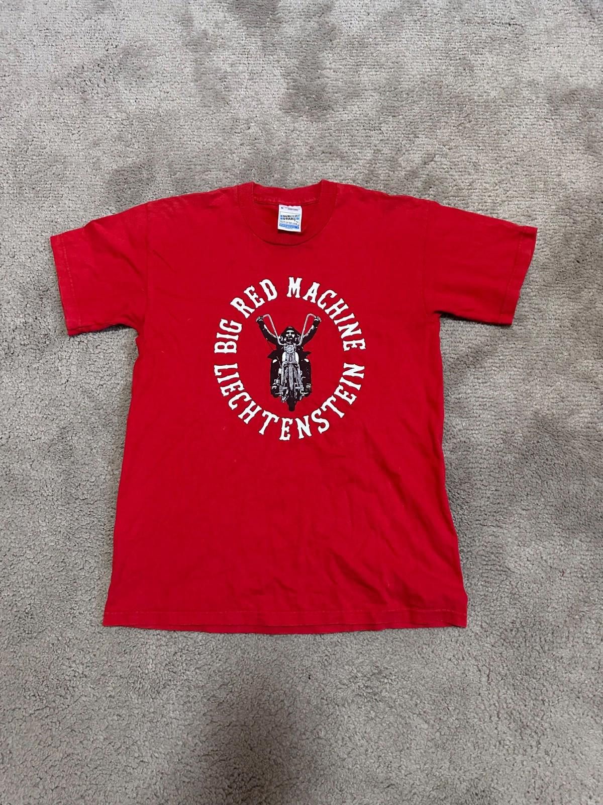 Other Big Red Machine T-Shirt Medium Red SFV Vintage Hells Angels Size US M / EU 48-50 / 2 - 1 Thumbnail