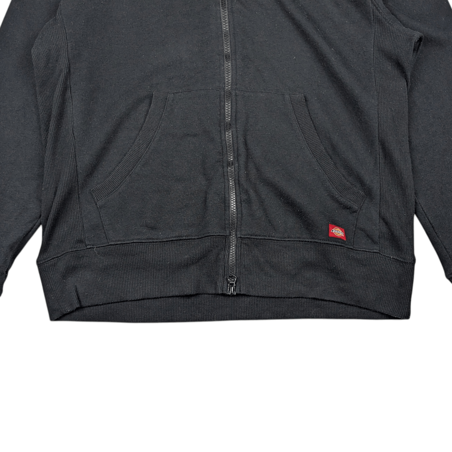 Dickies Vintage 90's DICKIES Black Plain Zipper Hoodie Size US L / EU 52-54 / 3 - 6 Thumbnail