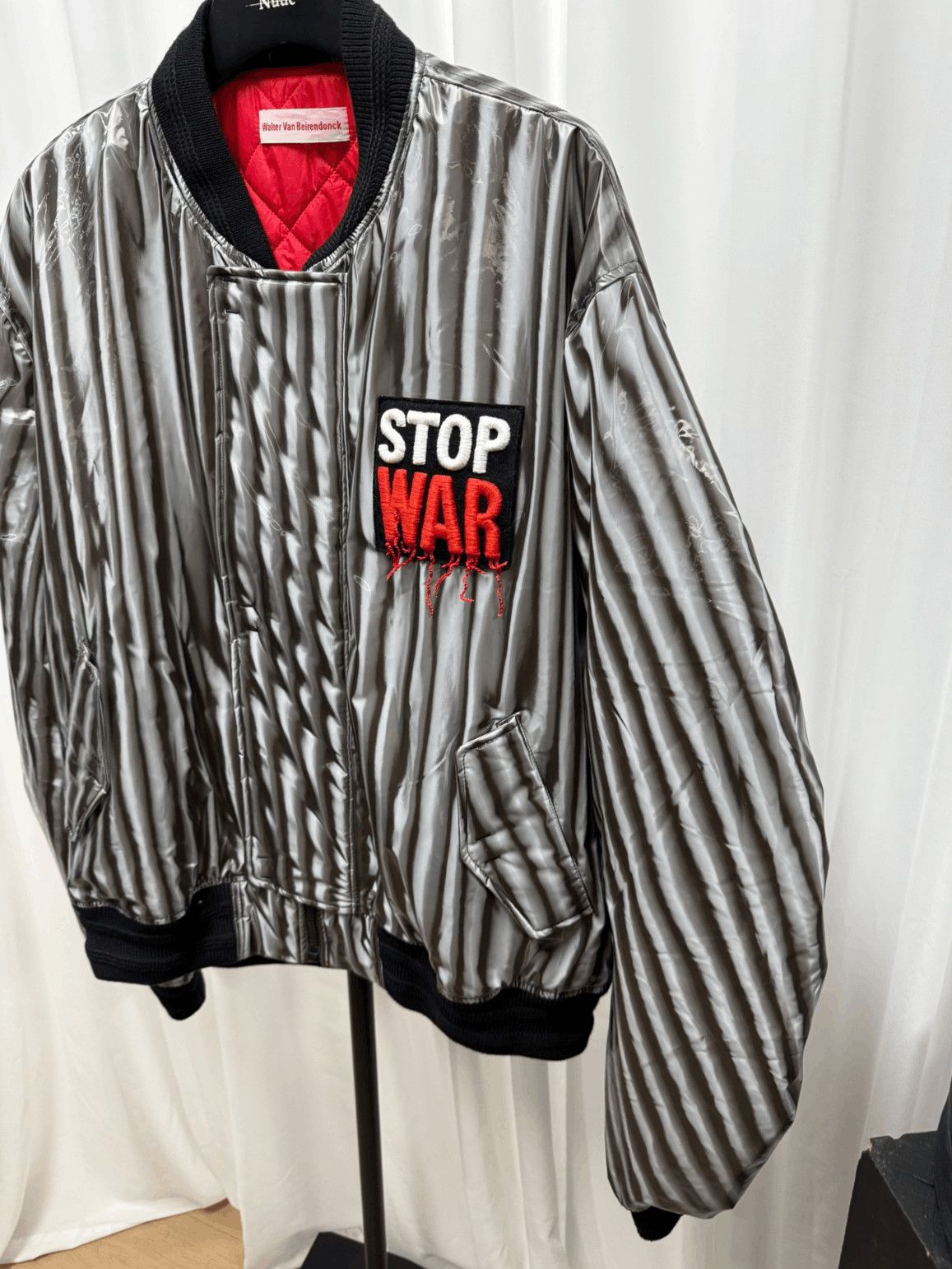 Walter Van Beirendonck Walter Van Beirendonck Stripes 3D Bomber-2505 Size US L / EU 52-54 / 3 - 2 Thumbnail