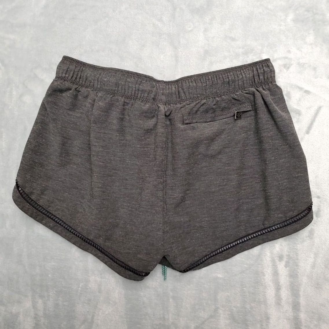 Prana Prana Shorts Womens Small Gray Performance Blend Elastic Waist Outdoor Hiking Jogging Slim Casual Travel Solid Pockets Womens Size 28" / US 6 / IT 42 - 5 Thumbnail