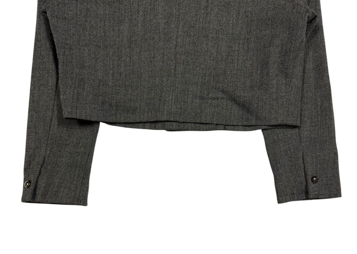 Chloe Vtg🔥90’s MissChloe Gabardine Crop Jacket Double Breasted Size S / US 4 / IT 40 - 9 Thumbnail