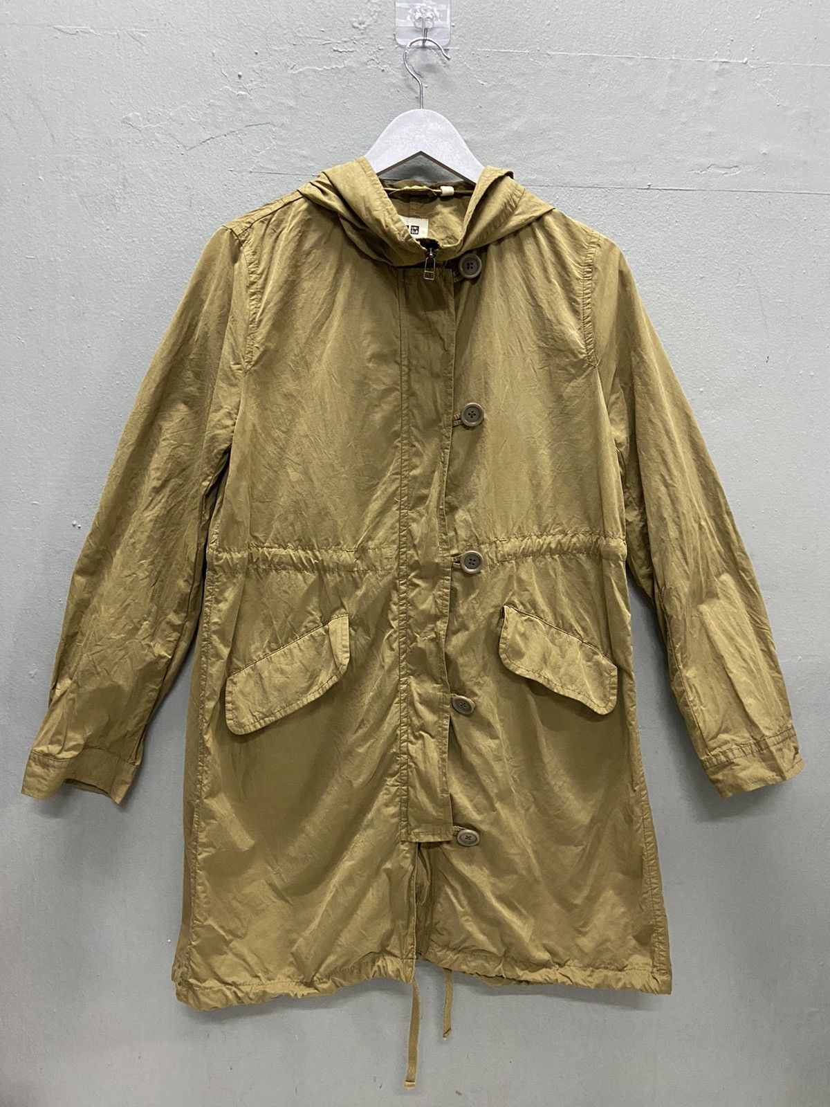 Uniqlo UNIQLO ZIP UP BUTTON PARKA JACKET Size US M / EU 48-50 / 2 - 2 Thumbnail